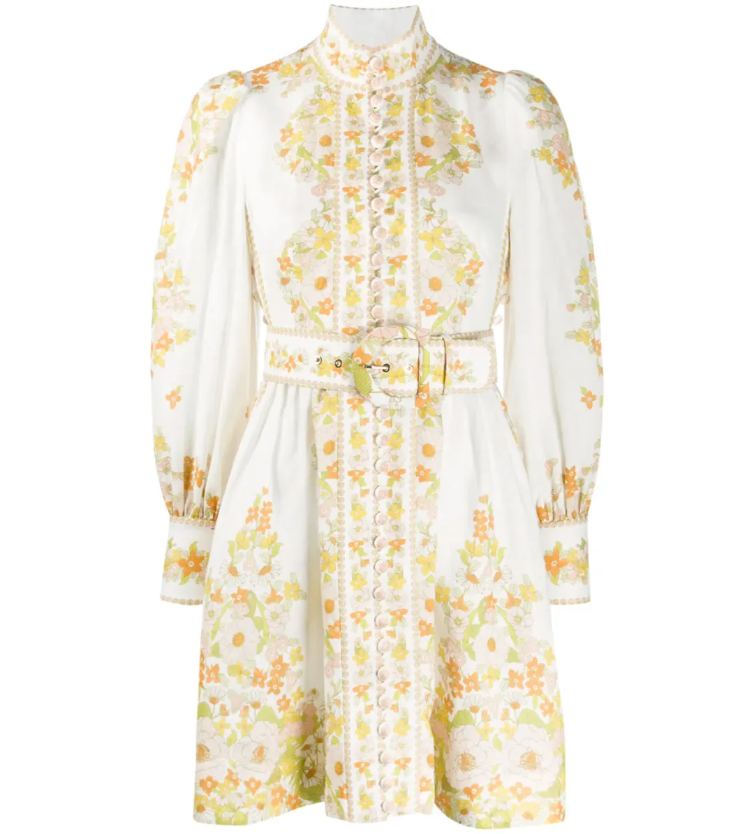 Zimmermann Super Eight Tubular Mini Dress Multi Size 0 / AU8 for rent on The Volte - main image