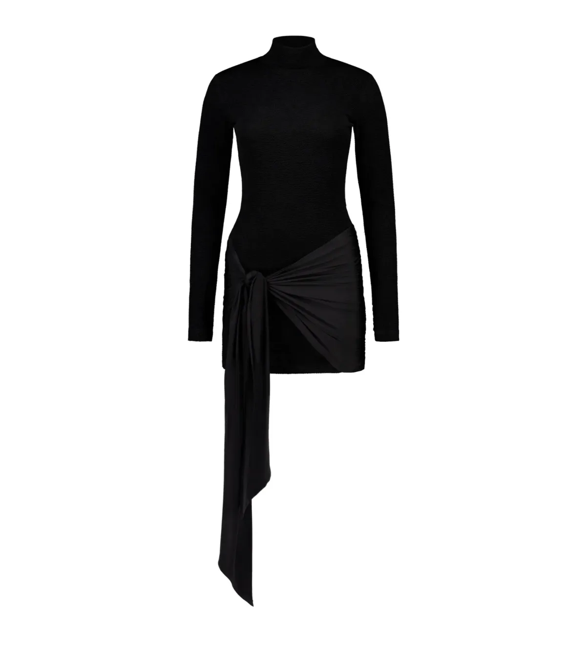 With Harper Lu Textured Wrap Dress AU 8 - Image 4