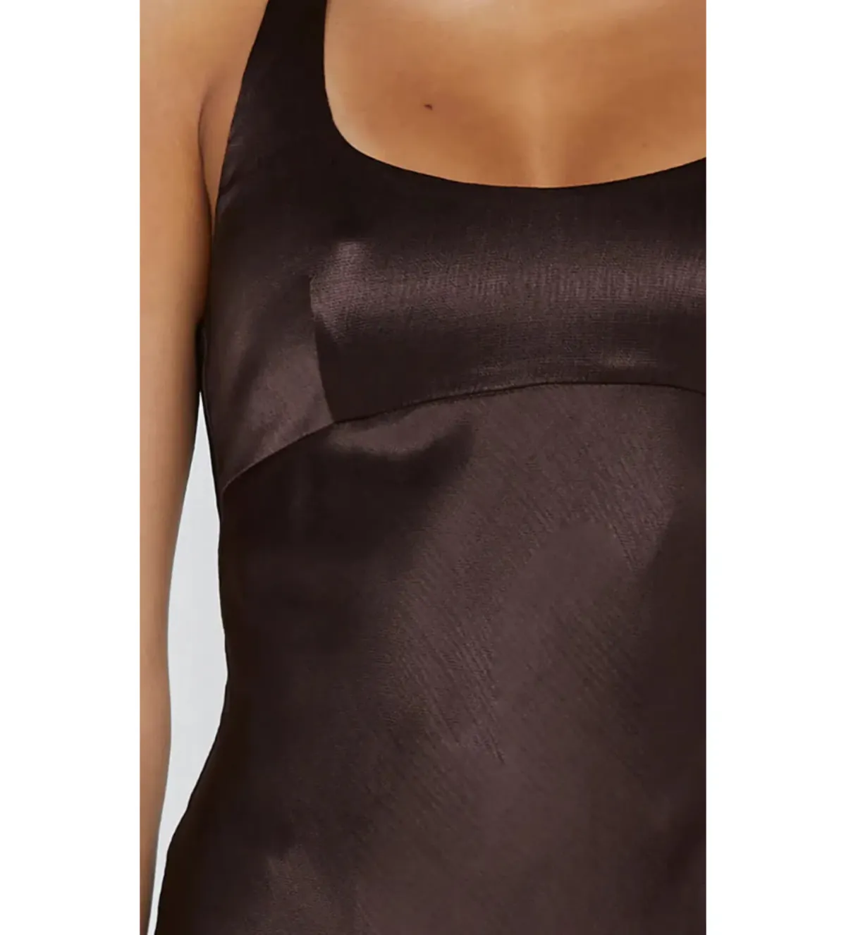 Bec & Bridge Maxina Crossover Dress Dark Chocolate Size AU 8 - Image 2