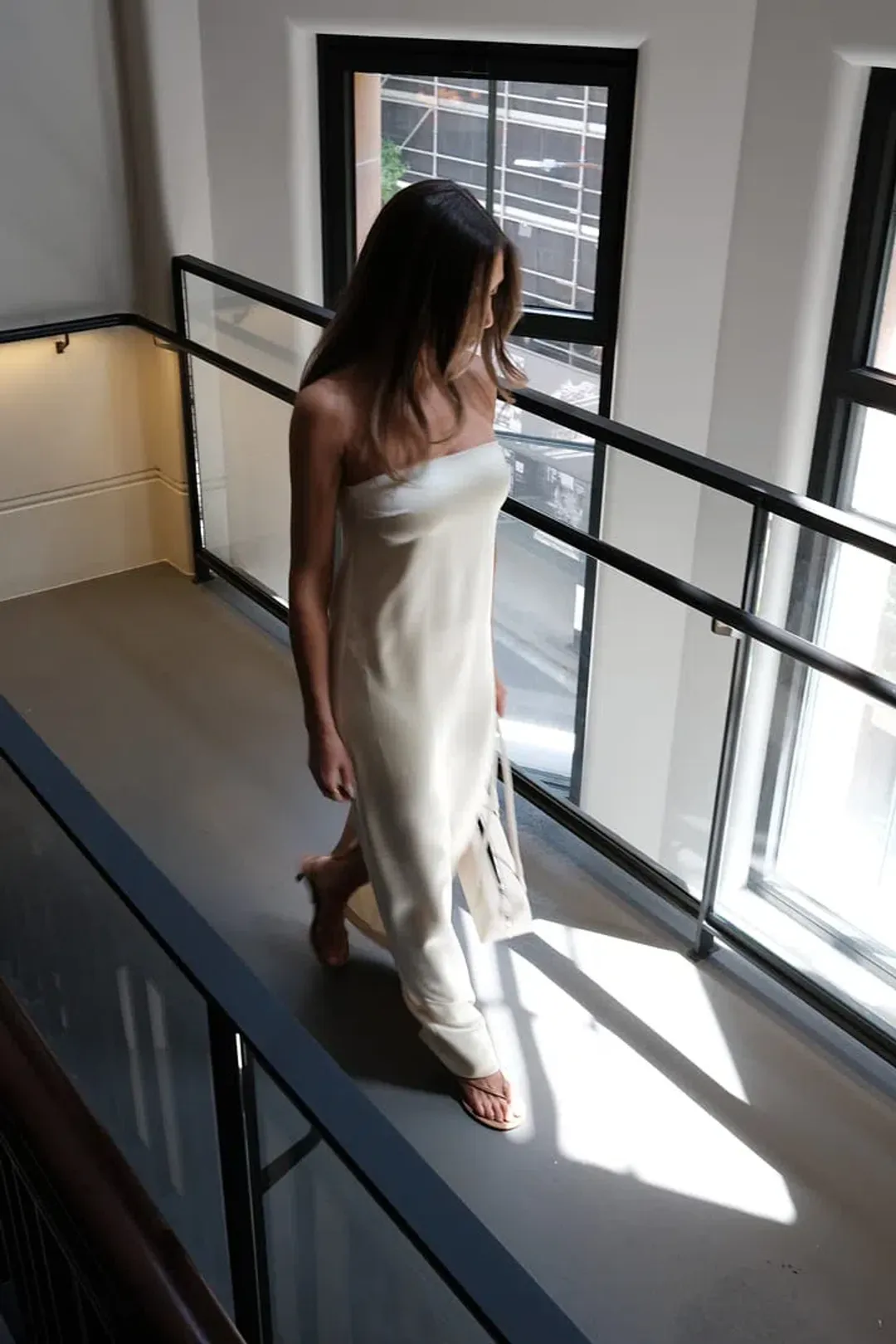 Henne Amaya Dress in Cream Size 6  for rent on The Volte - main image