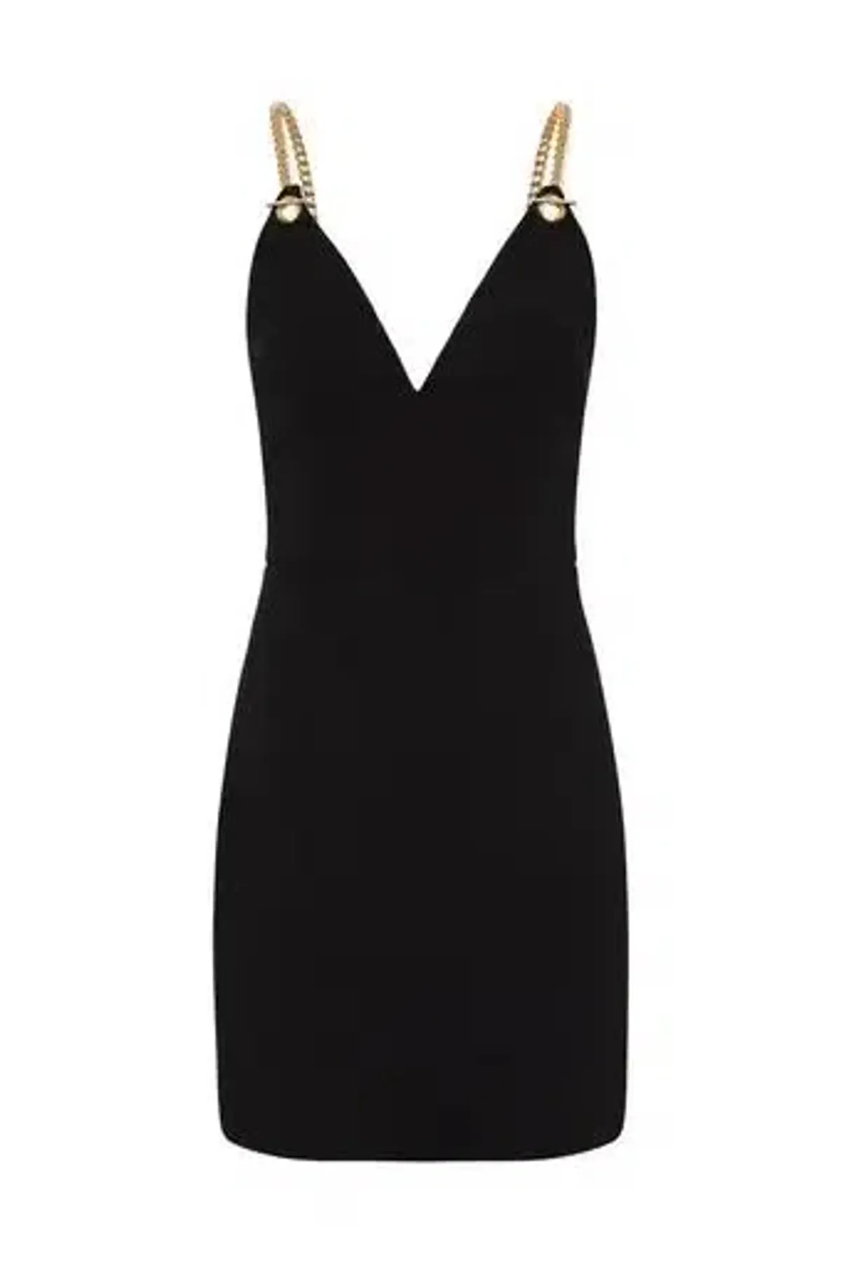 Rebecca Vallance Iman V Wire Mini Dress Black Size 4  - Image 5