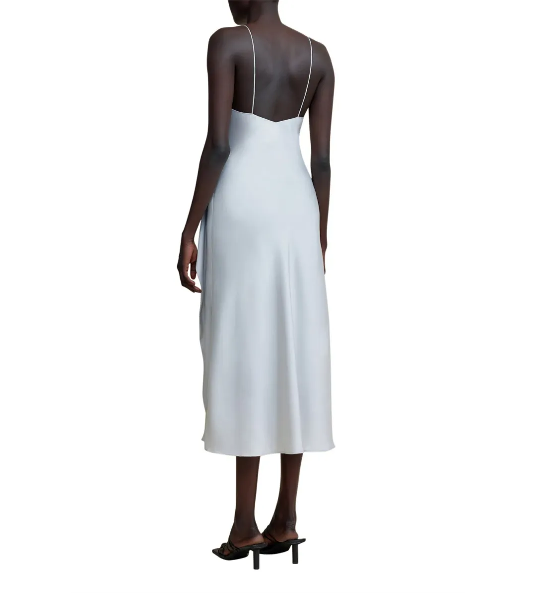 Acler Queensbridge Dress Silver Size 12 for rent on The Volte - main image