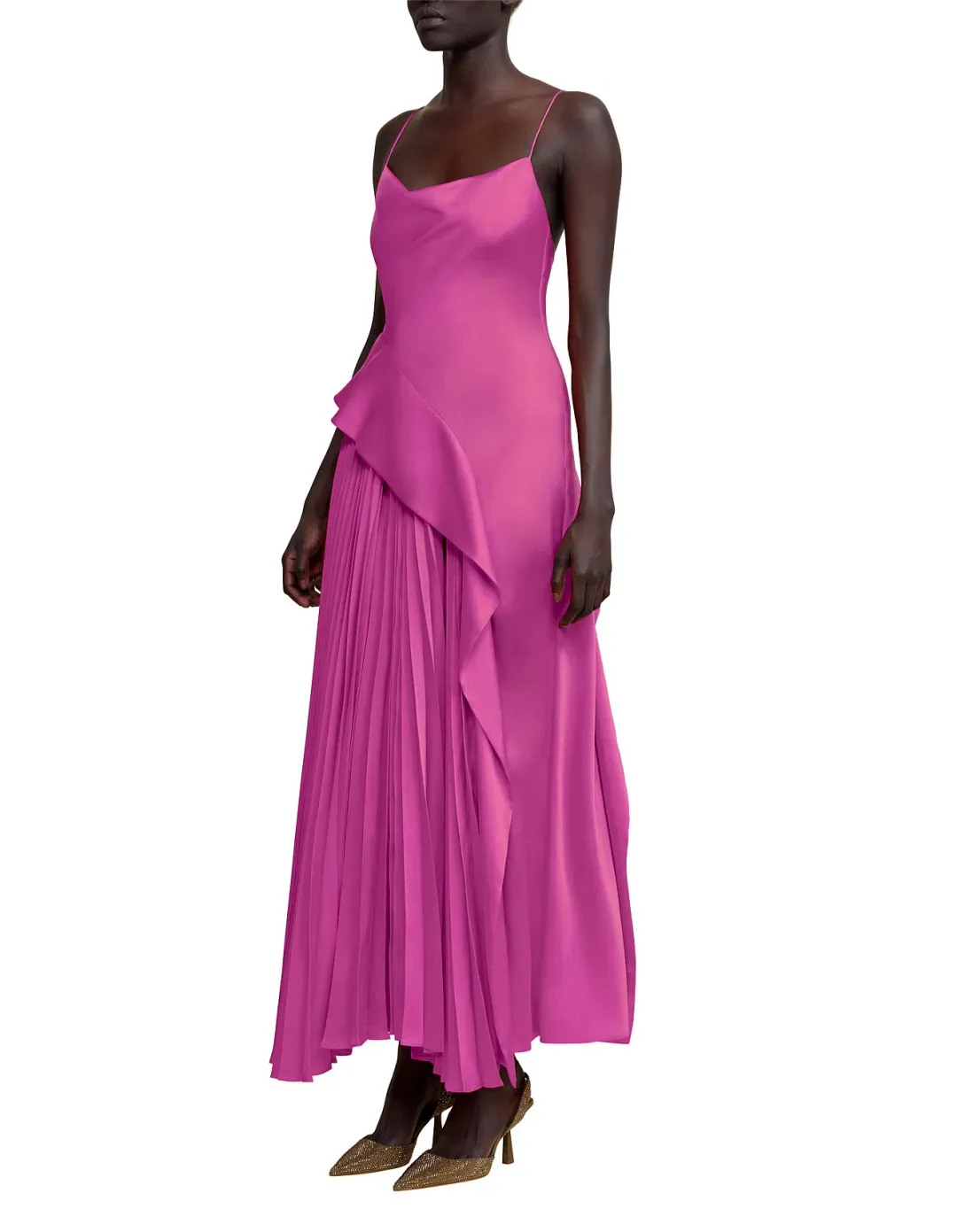 ACLER Magenta Osullivan Dress Maxi Size AU 12 for rent on The Volte - main image