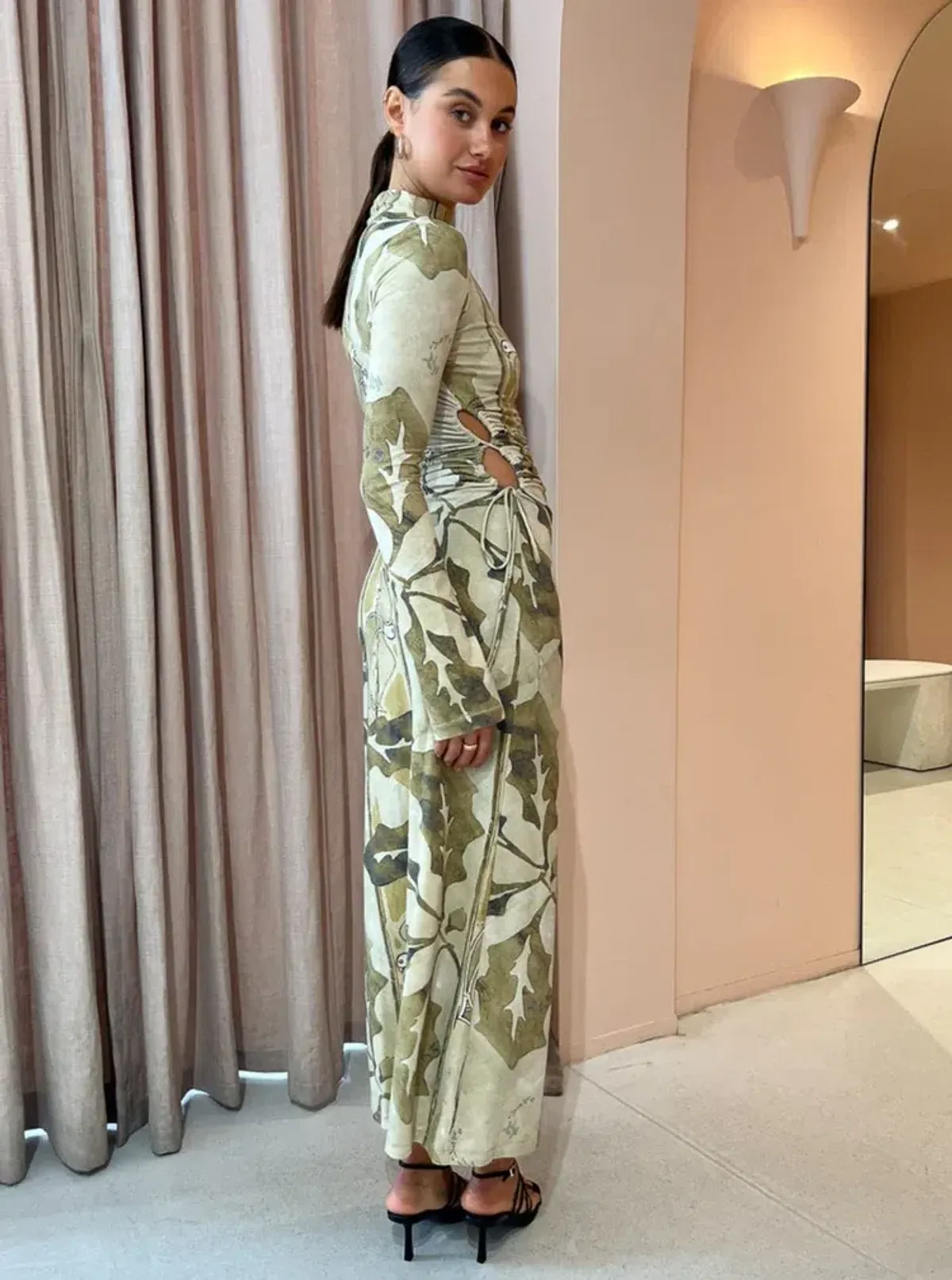 Camilla And Marc Khya Printed Midi Dress Size AU 12 - Image 3