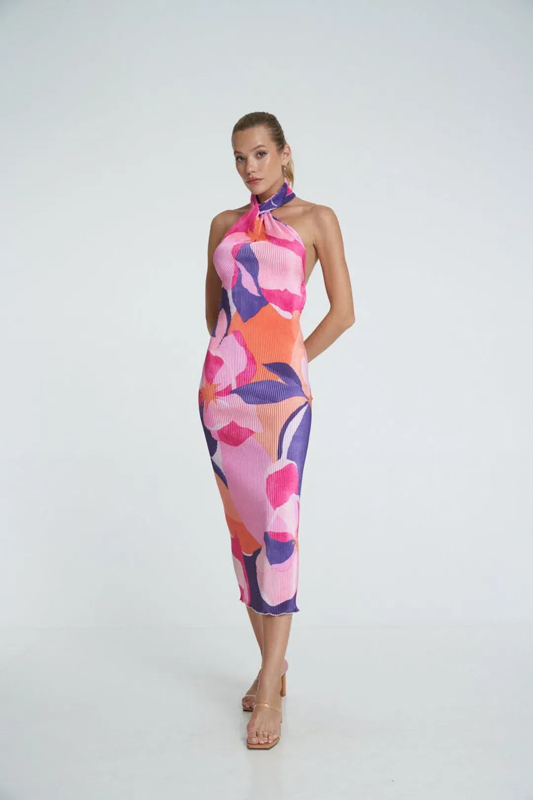 L'Idee Klum Gown Capri Multi Size 6 for rent on The Volte - main image
