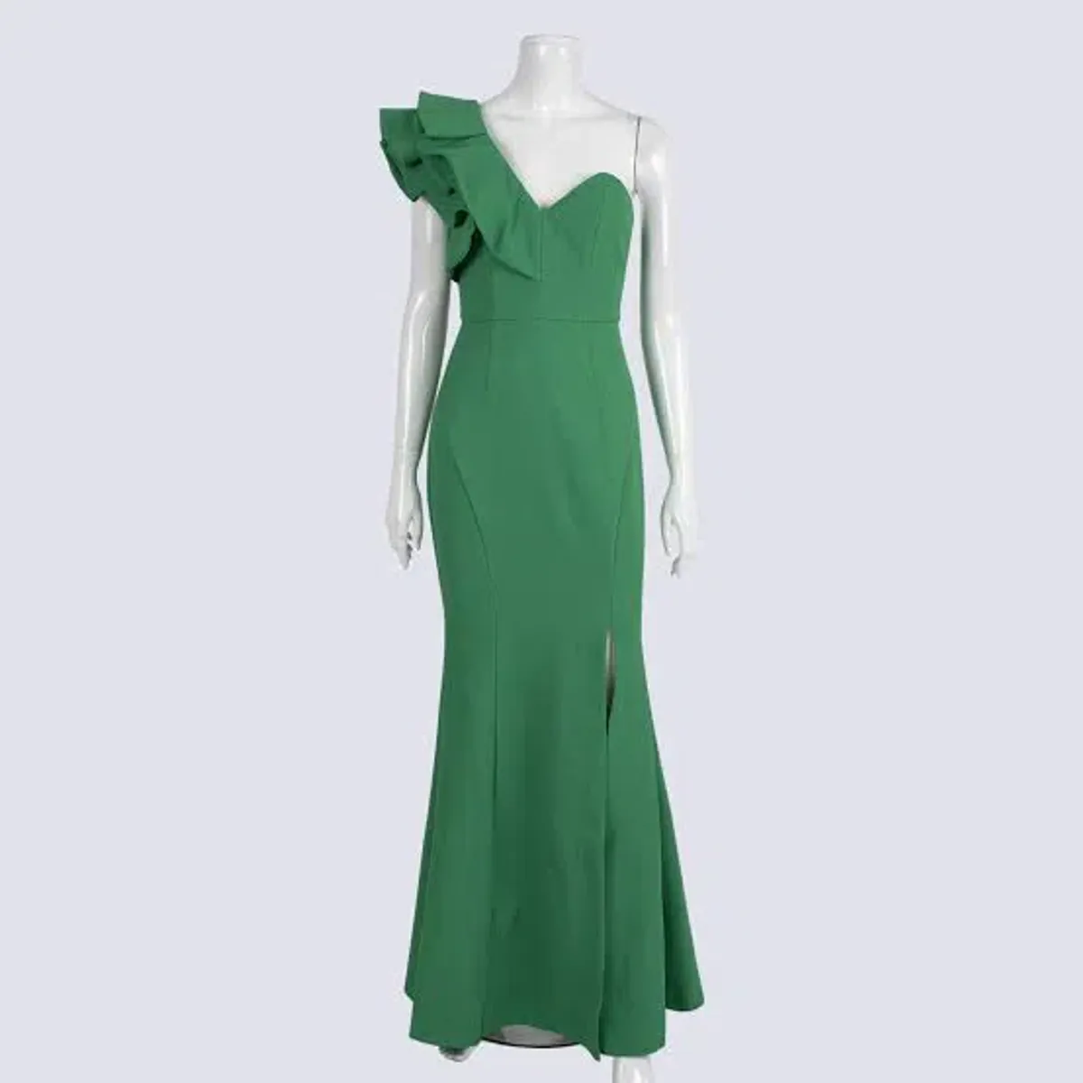 Sheike High Society Gown Green Size 14 - Image 4
