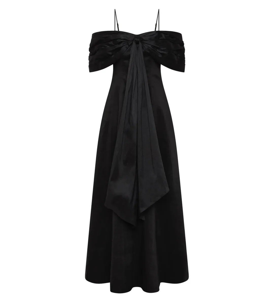 Aje Scarlett Gown Black Size AU 16  for rent on The Volte - main image