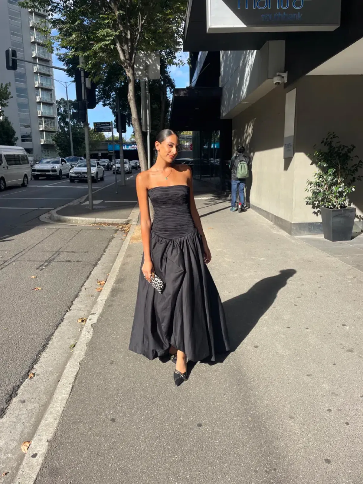 Aje Violette Bubble Hem Maxi Dress Size 8 - Image 2