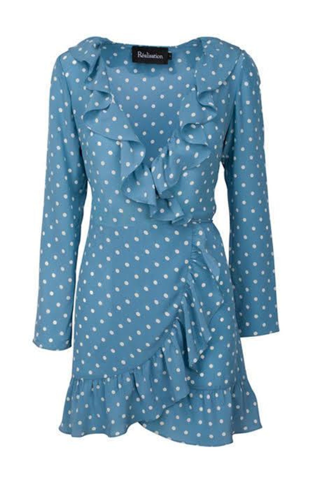 Realisation Par: The Alexander in Dusty Blue Spots . Size 10 (M) for rent on The Volte - main image