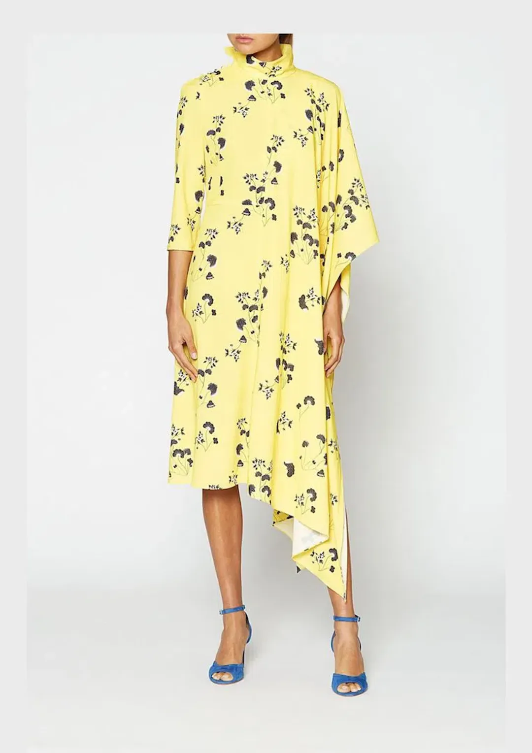 Scanlan Theodore Fanita Dress Yellow Size 8 for rent on The Volte - main image