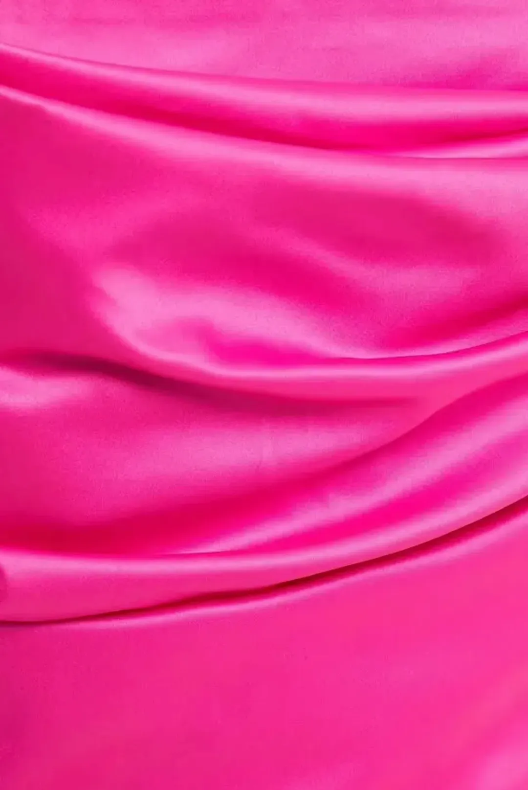 De La Vali Women's Frisco Silk Satin Dress Bright Pink Size 8  for rent on The Volte - main image