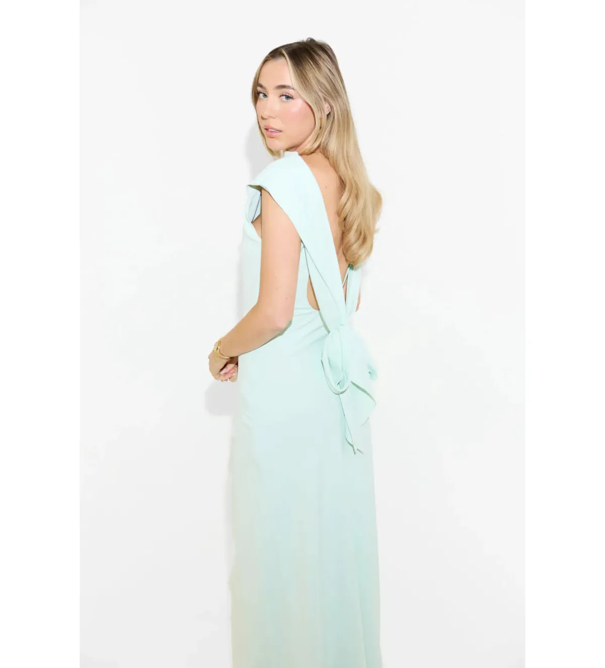 Odd Muse The Ultimate Muse Drape Maxi Dress Mint Size XS / AU 6 - Image 2
