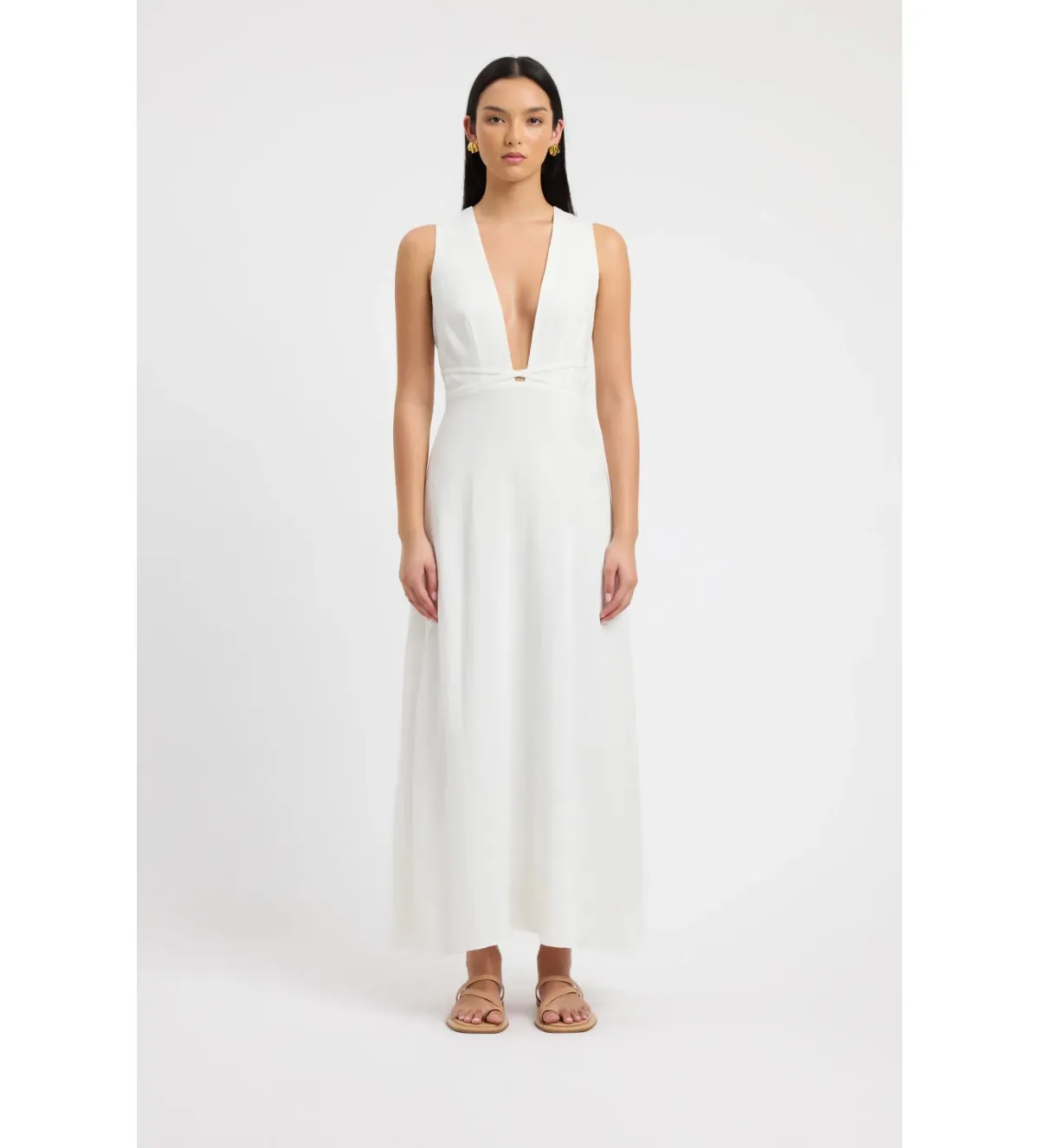 Kookai Hayman Deep Vee Dress AU 6 - Image 1