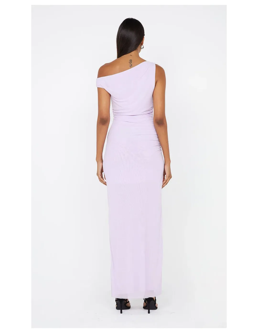 Bec & Bridge Sania Asym Dress Lilac Size 10 for rent on The Volte - main image