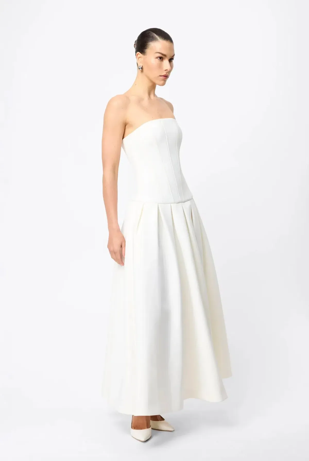 Mossman Enchant Maxi Dress White Size 8 - Image 2