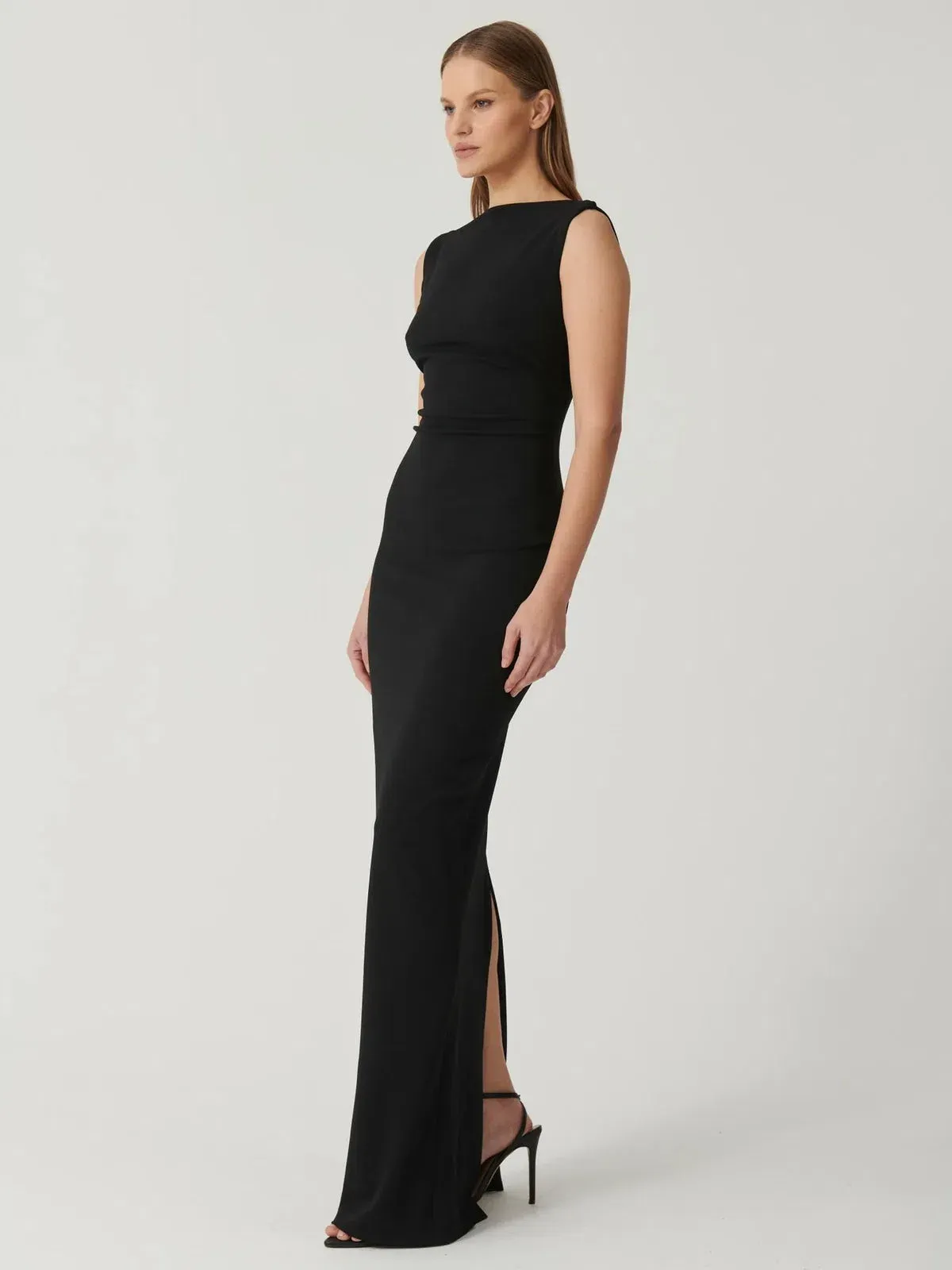 Effie Kats Verona Gown Black Size S/8 - Image 2