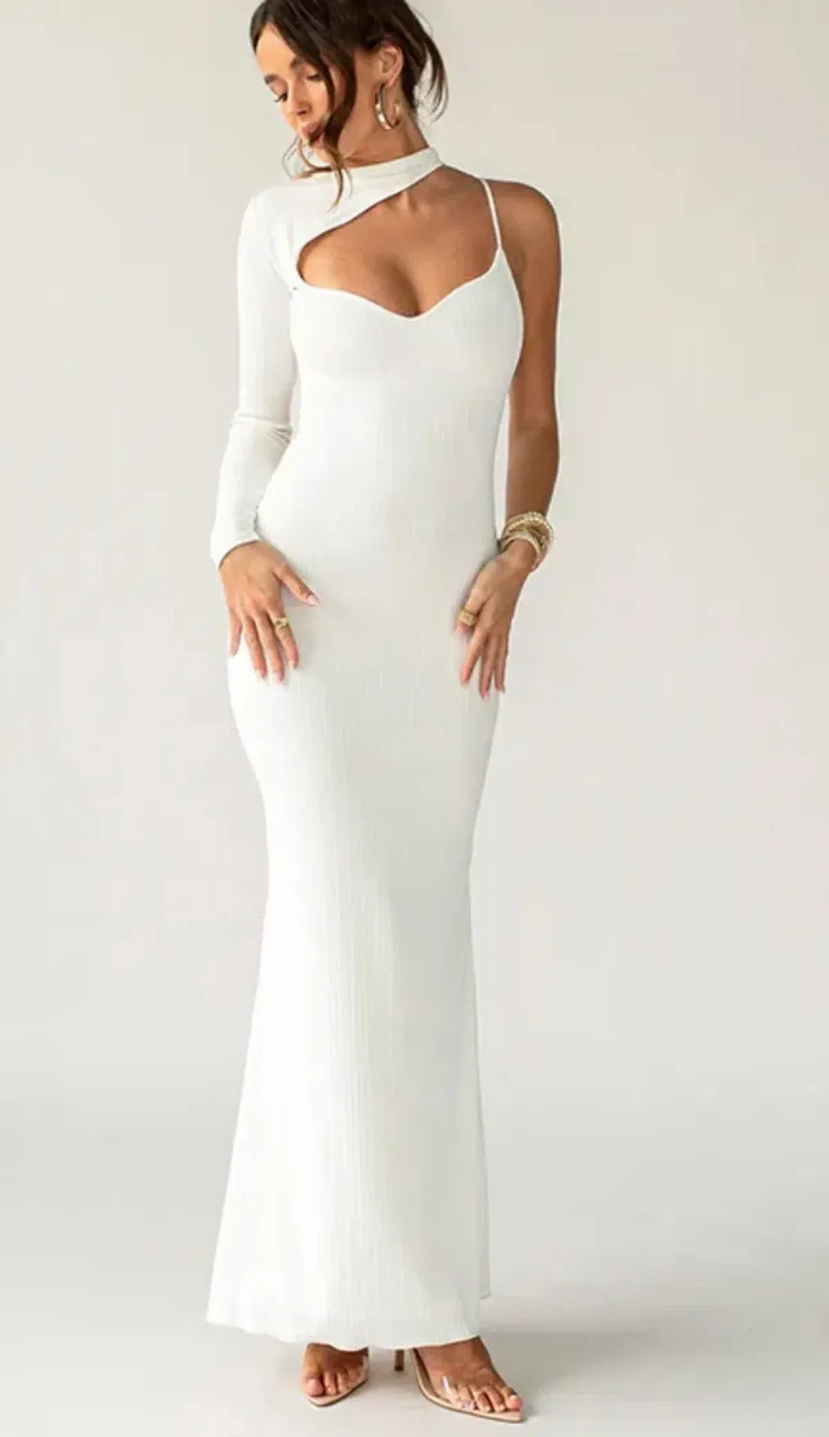 Arcina Ori Estelle Long Cut Out Formal Dress Size AU 8 - Image 1