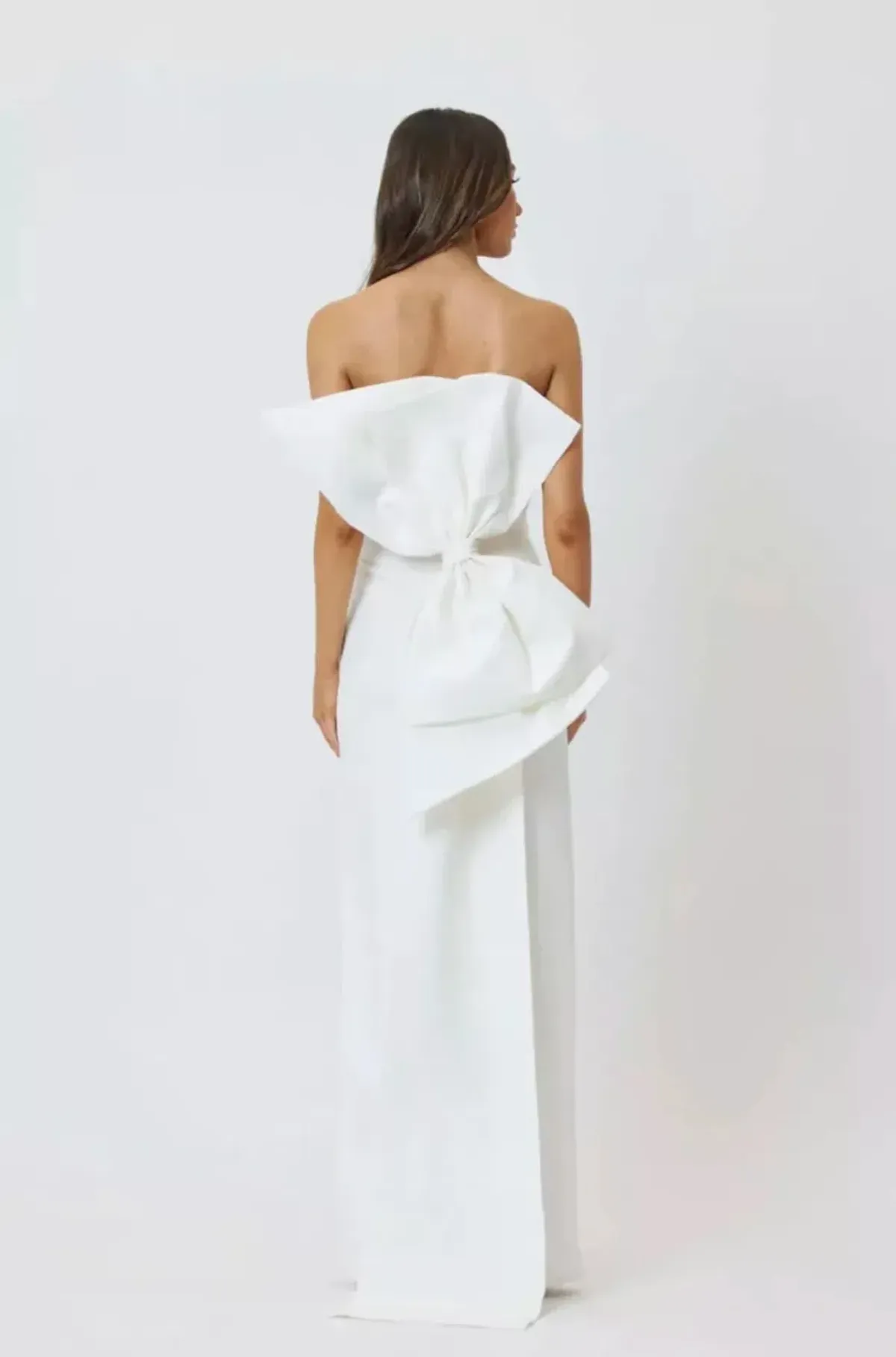 Bianca and Bridgett Kat Maxi Dress White Size 14 - Image 3