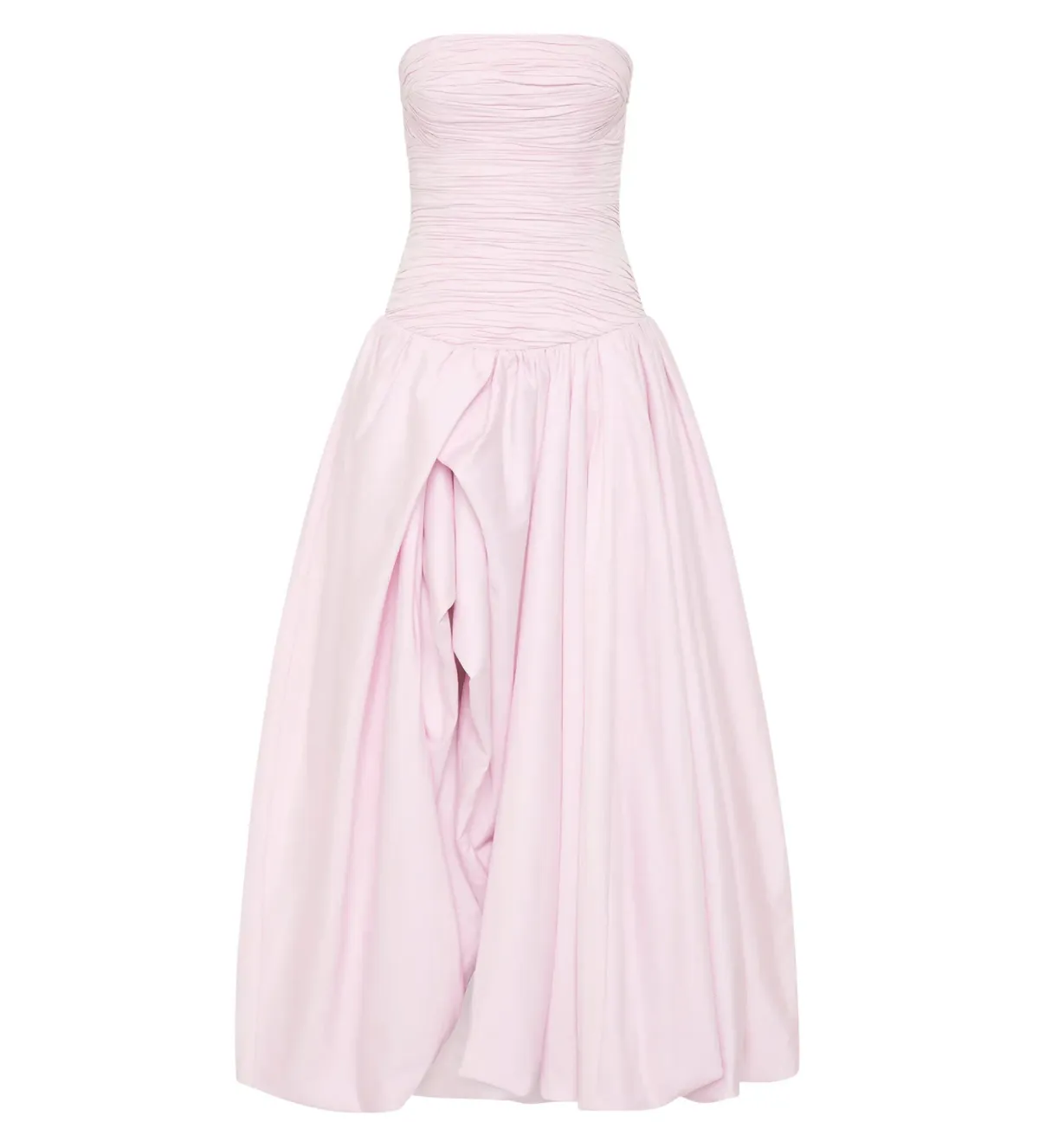 Aje Violette Bubble Hem Maxi Dress Pastel Pink AU 10 - Image 4