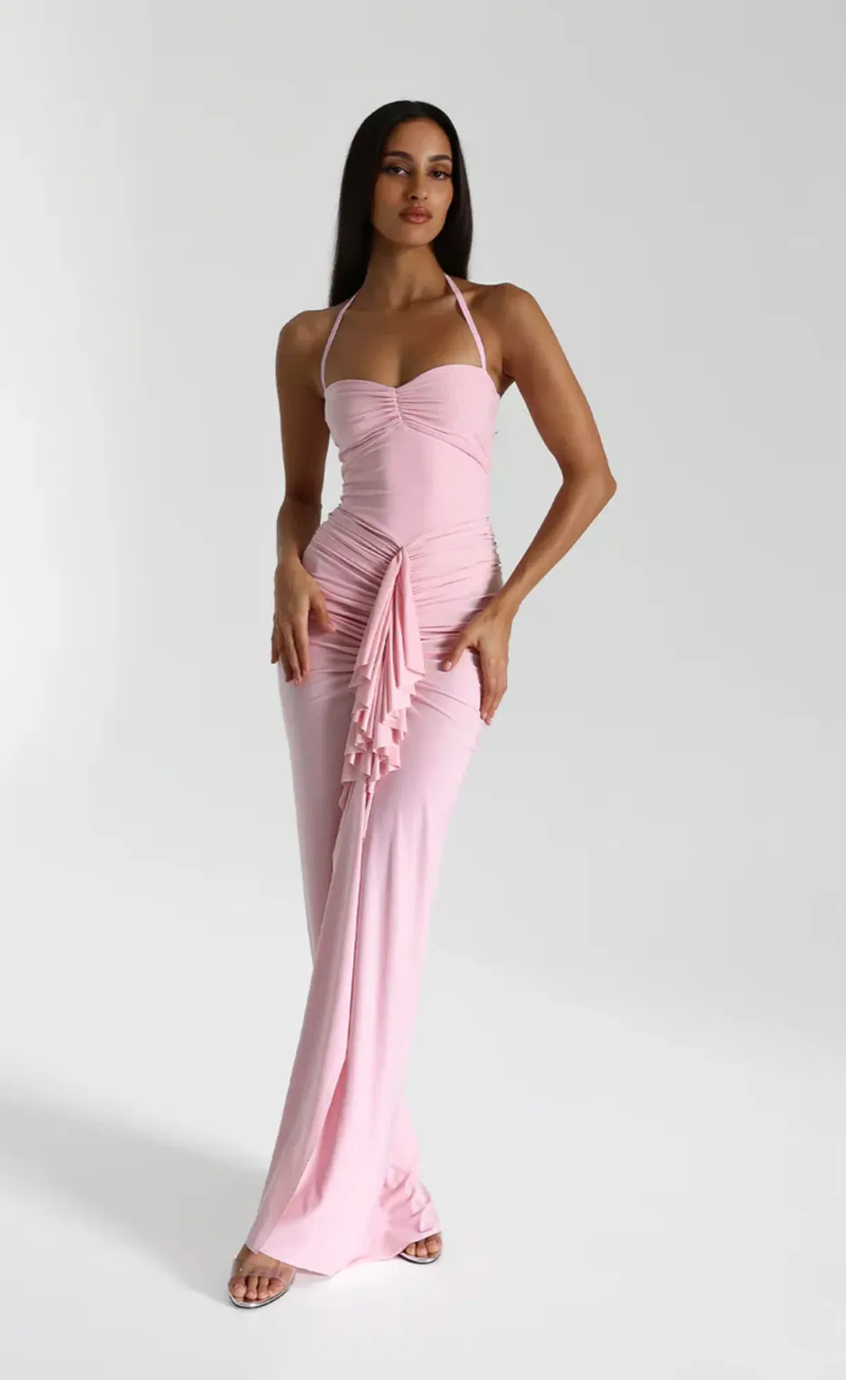 Natalie Rolt Shontae Maxi Dress Pink Size 3/AU 12 - Image 1