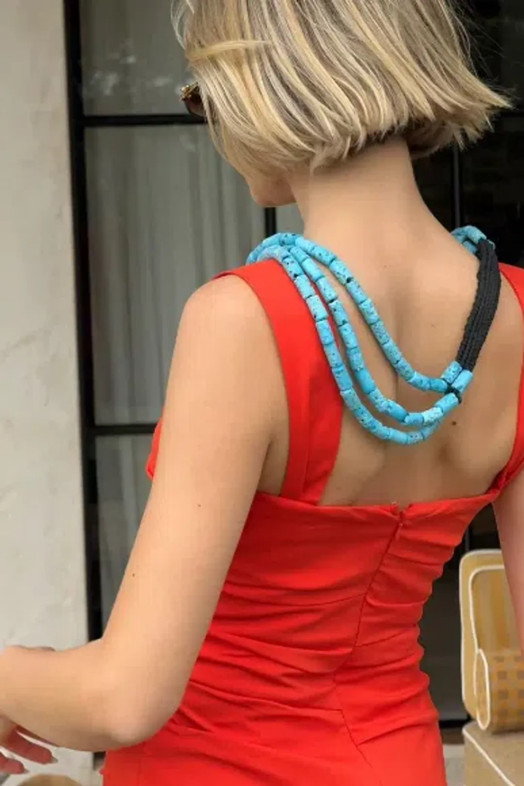 SIR The Label Dahlia Gown Orange Size 8 for rent on The Volte - main image