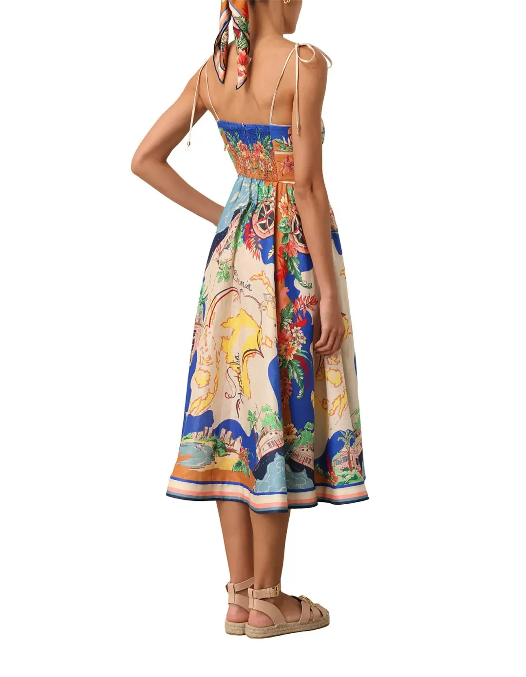 Zimmermann Alight Picnic Dress Size 0 Au 8 for rent on The Volte - main image