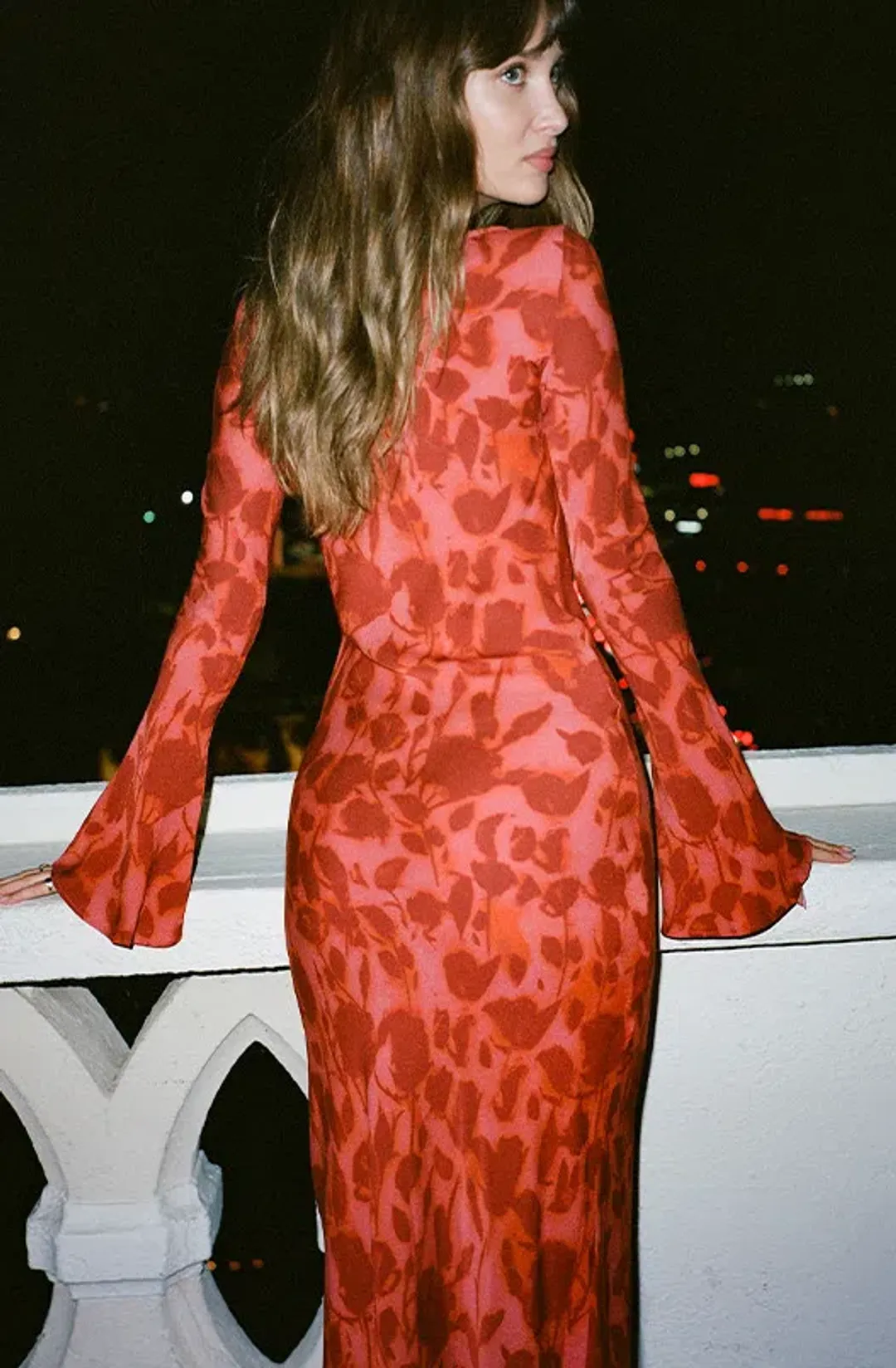  Realisatiion Par The Gia in Havana Red Print Size 10 for rent on The Volte - main image