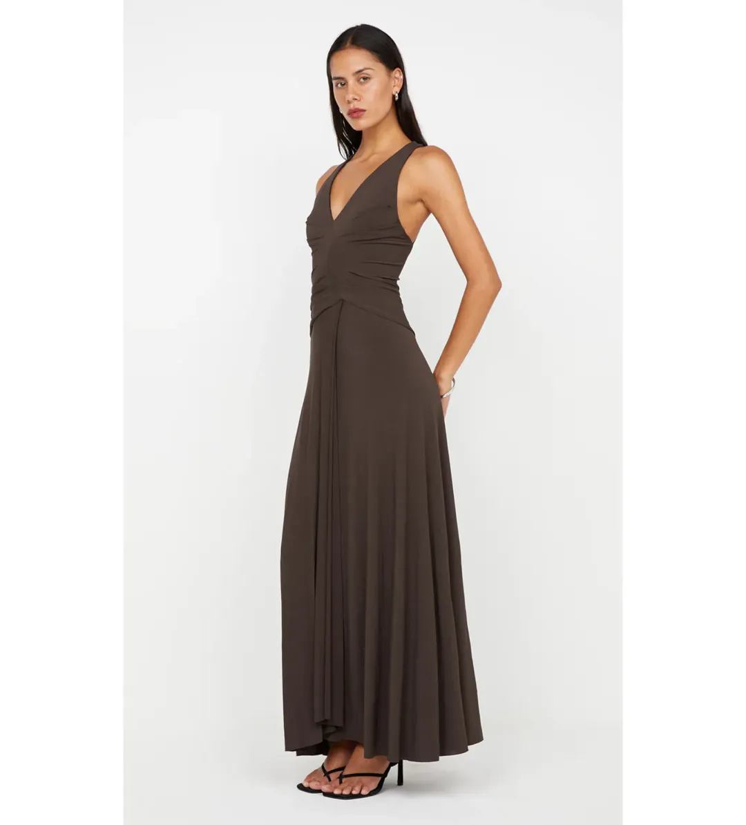 Bec & Bridge Greta Gown Twig Size AU 8 for rent on The Volte - main image