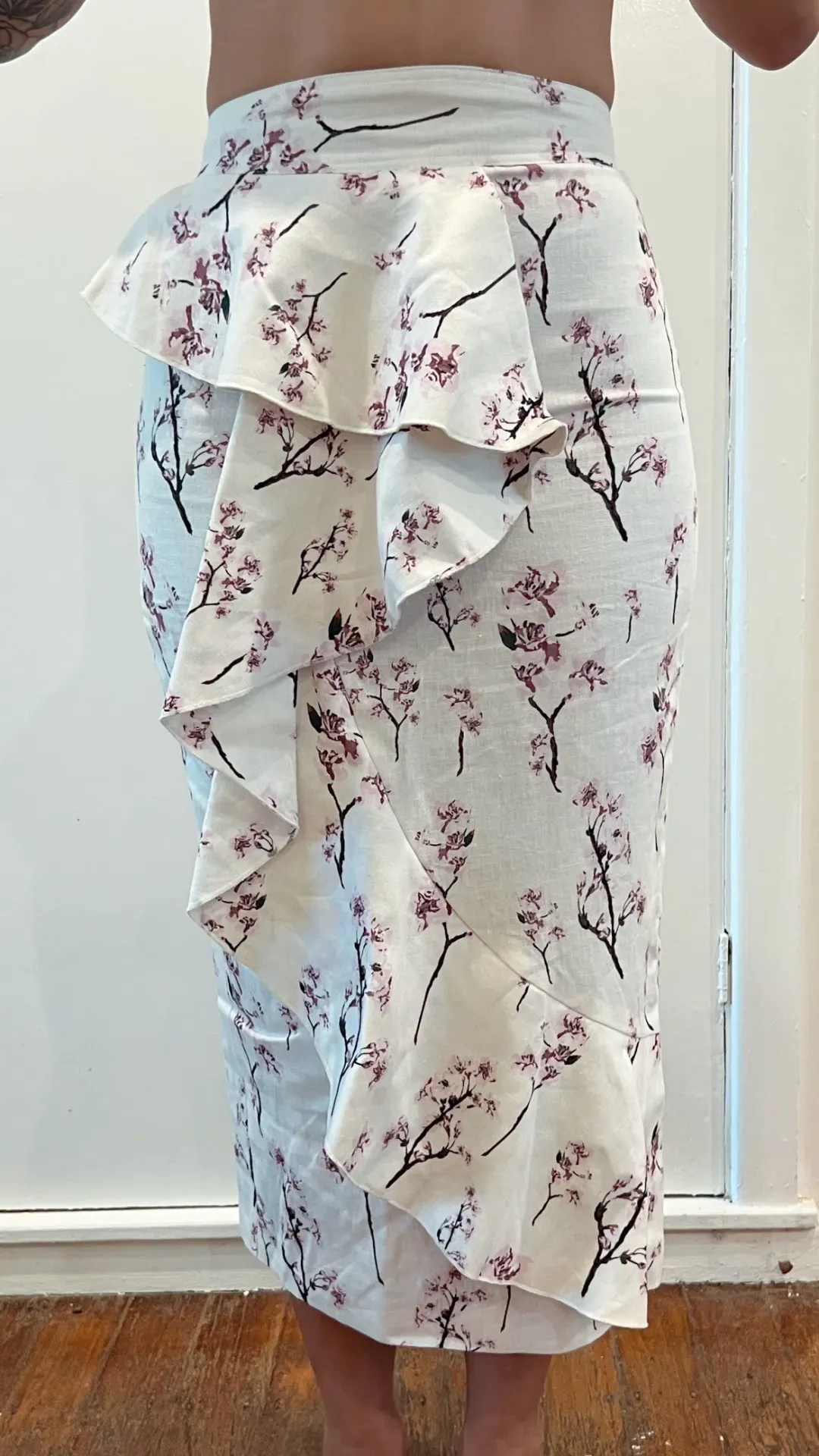 Joslin Studio Two Piece Skirt Top Multi Size AU 8 for rent on The Volte - main image