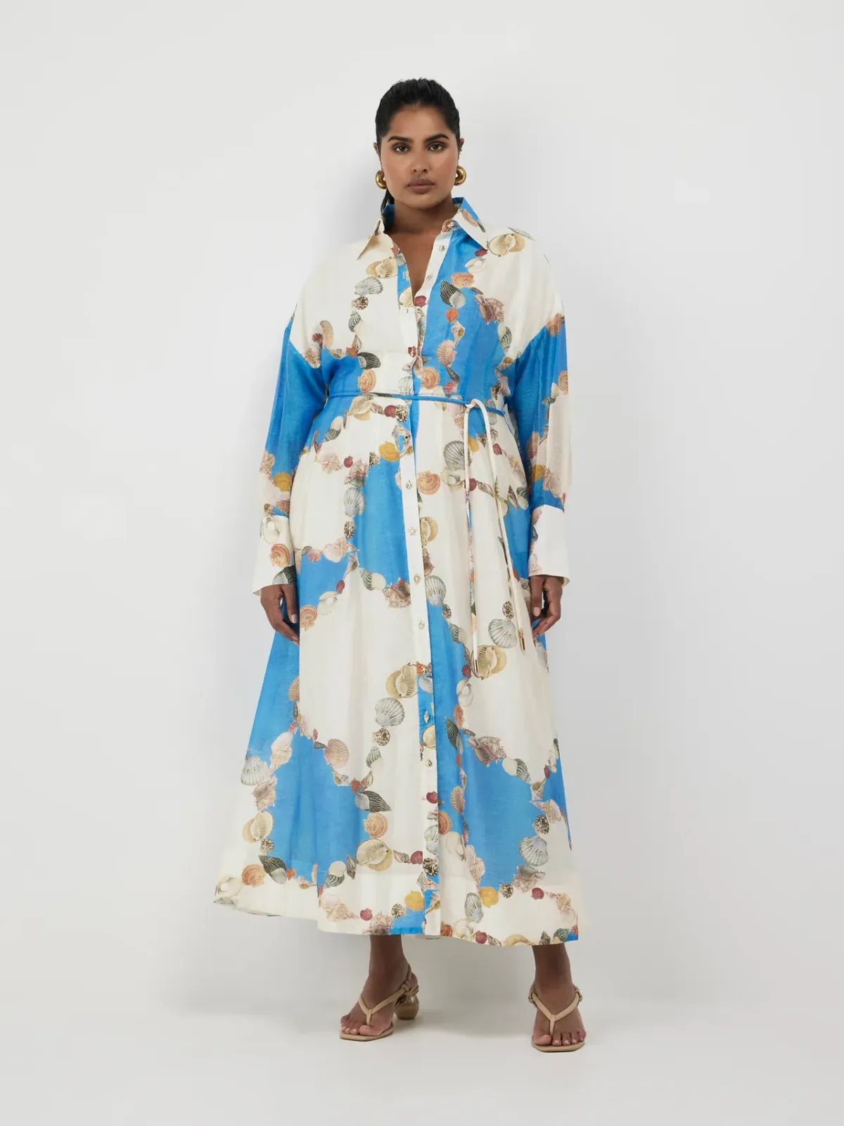 Sheike Seaside Maxi Dress Abstract Print Size AU 18 - Image 1