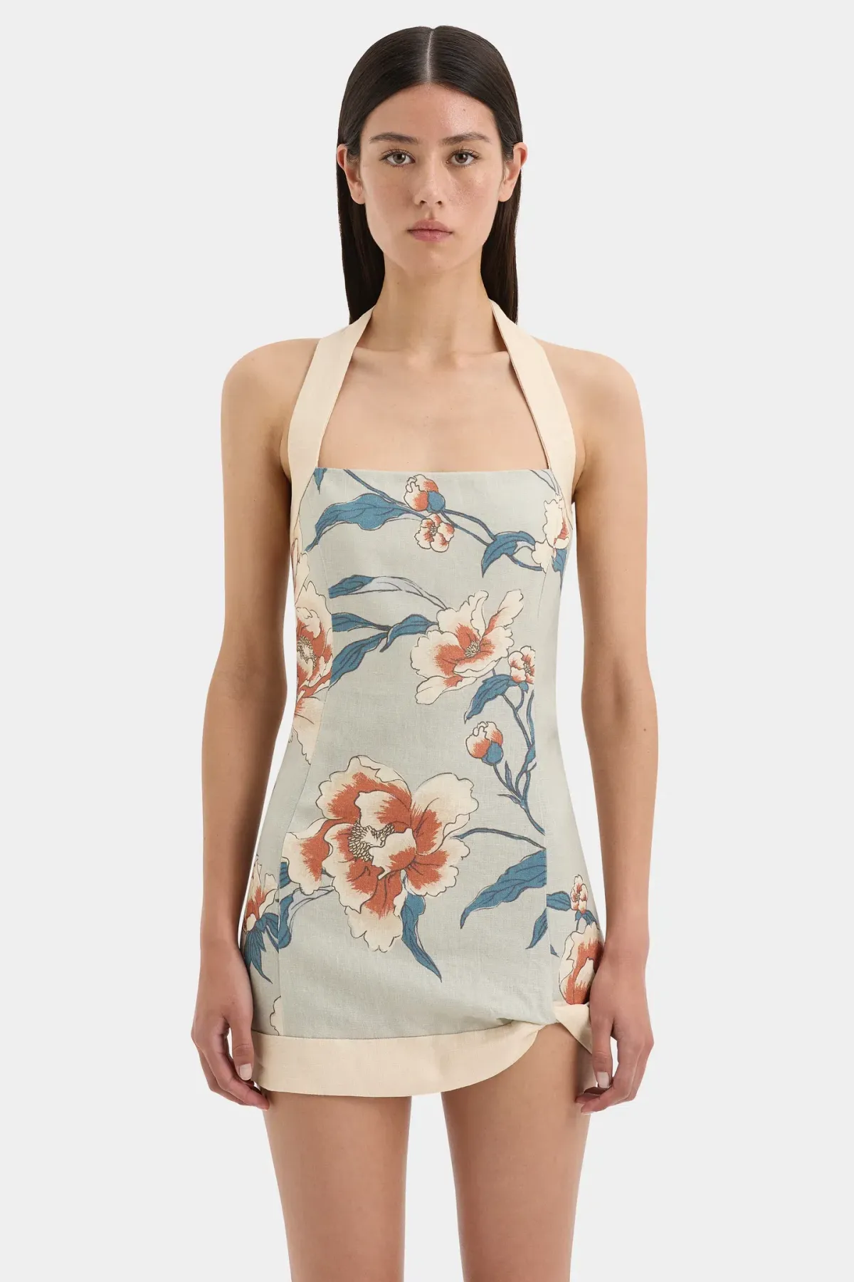 Sir the Label Roisin Mini Dress in Bloom Floral Size 0 / AU 6 - Image 2