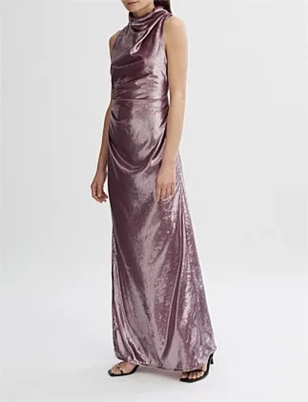 Willow Nara Maxi Dress Lilac Size AU 8 for rent on The Volte - main image