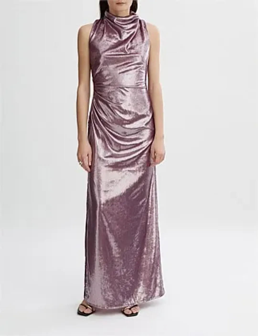 Willow Nara Maxi Dress Lilac Size AU 8 for rent on The Volte - main image