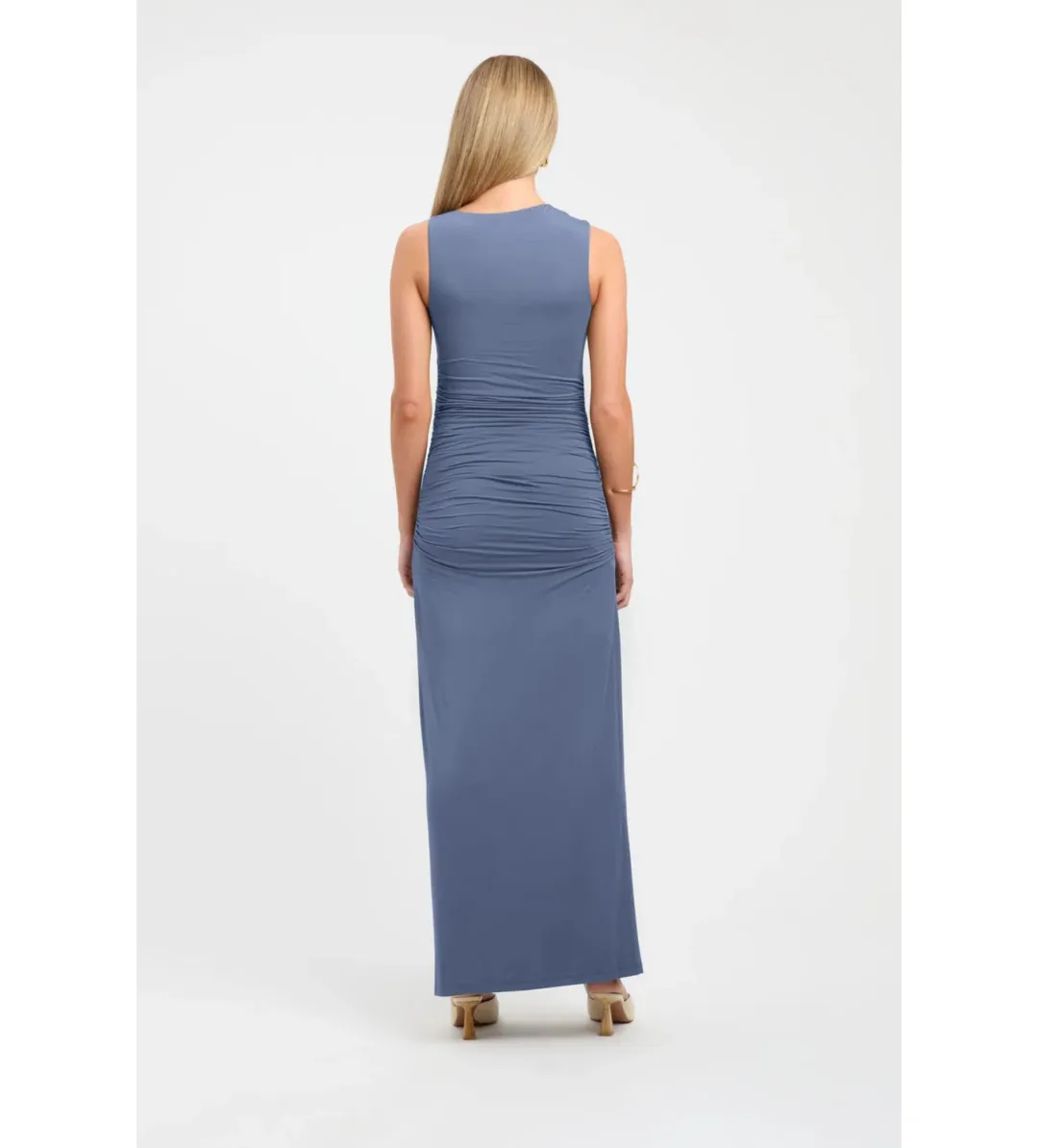 Kookai Alannah Maxi Dress Blue Size AU 8 for rent on The Volte - main image
