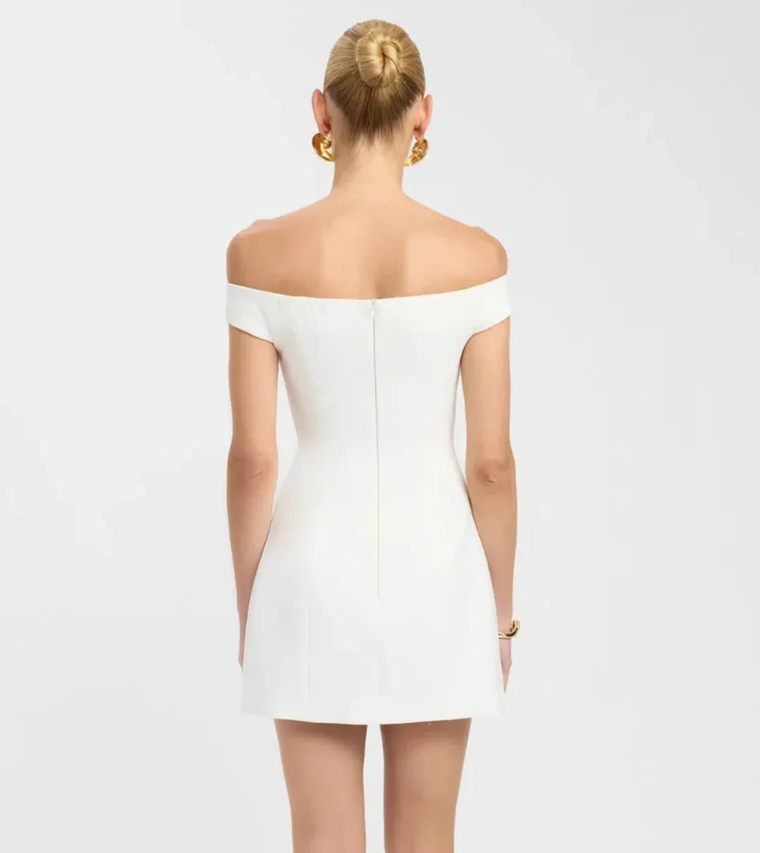 Kookai Off Shoulder Alto Mini Dress Size AU 6  for rent on The Volte - main image