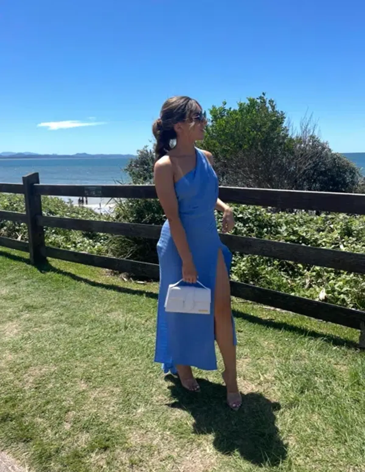 One Swell Swoop Size 6 Dress Blue - Image 1