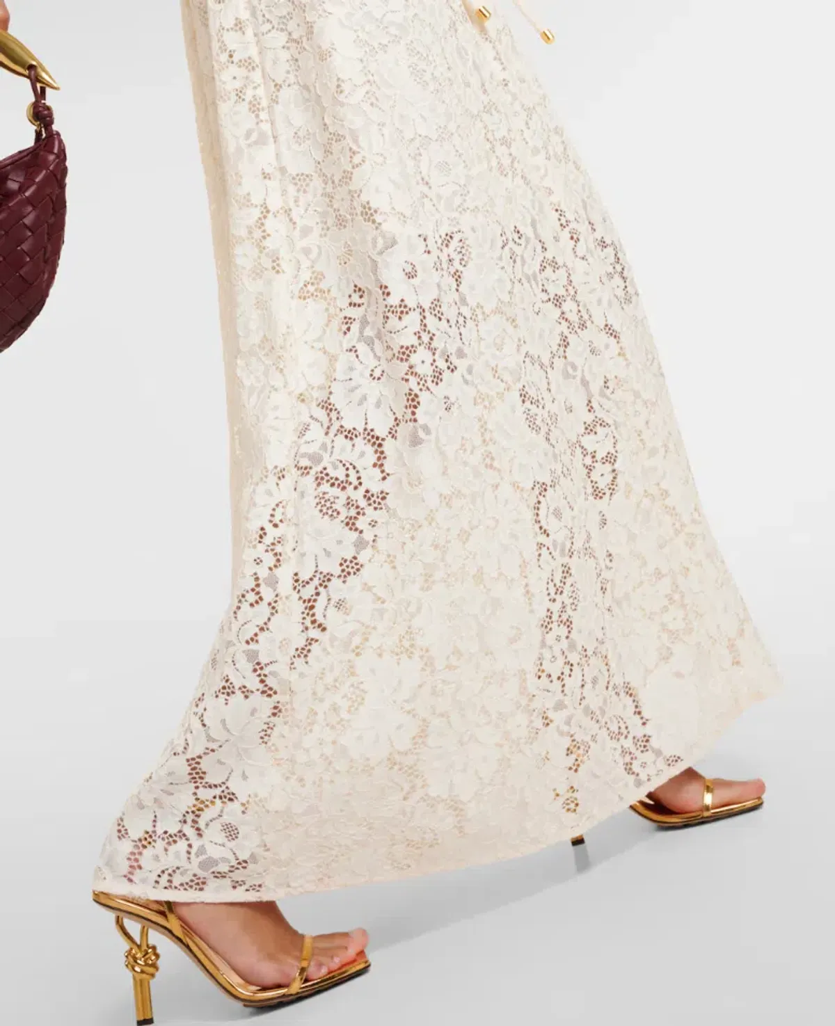 Zimmermann Matchmaker Lace Sheath Dress Cream Size 2/AU 12 - Image 3