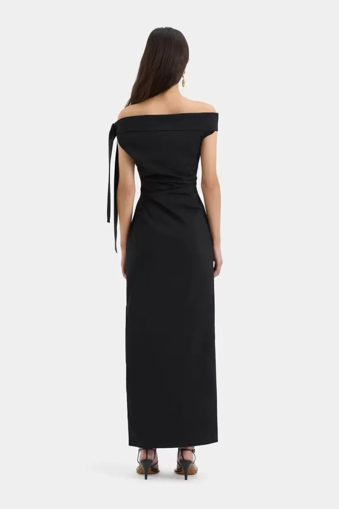 SIR The Label Dahlia Black Gown Size 12 for rent on The Volte - main image