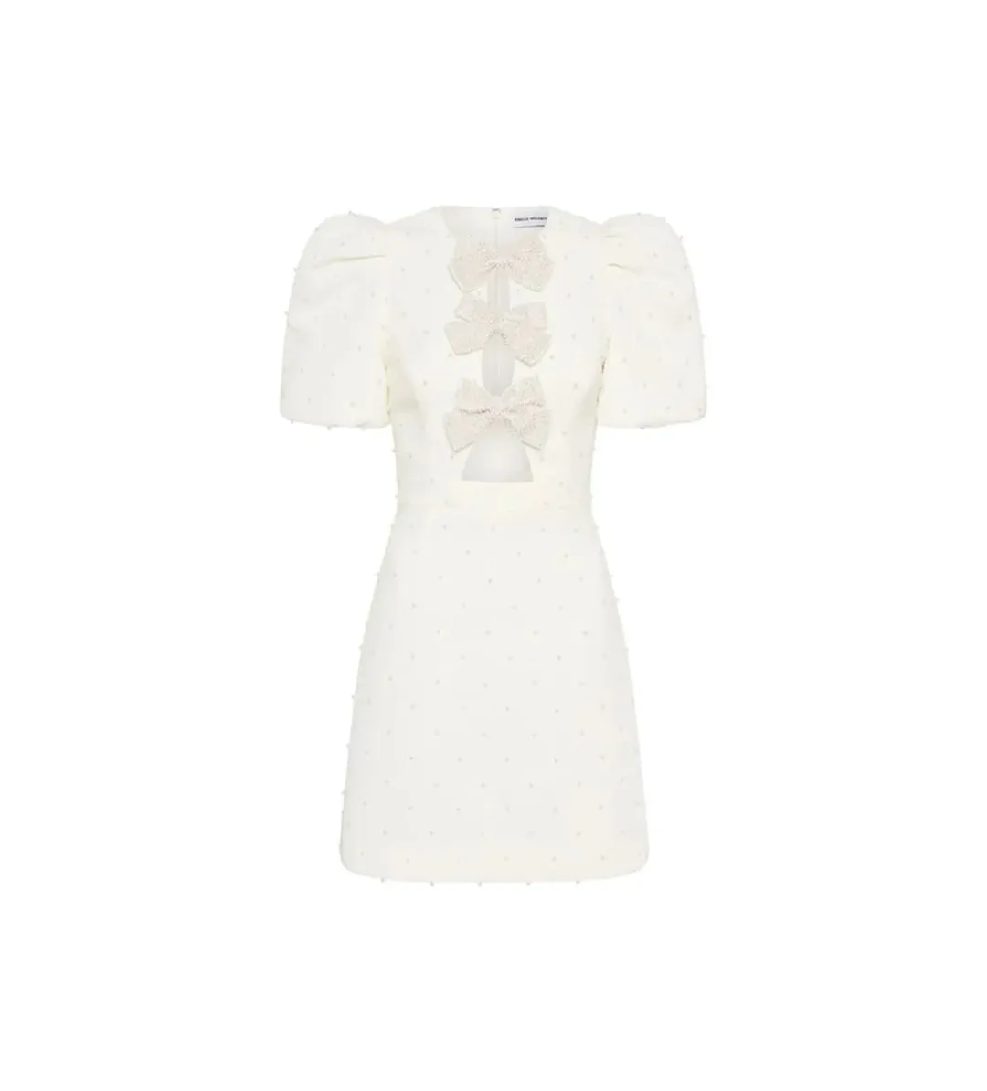 Rebecca Vallance Bridal Ophelia Mini Dress White Size AU 8 for rent on The Volte - main image