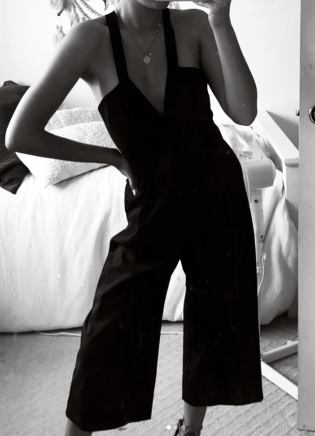 Dion Lee Tux Playsuit Black Size 2  for rent on The Volte - main image