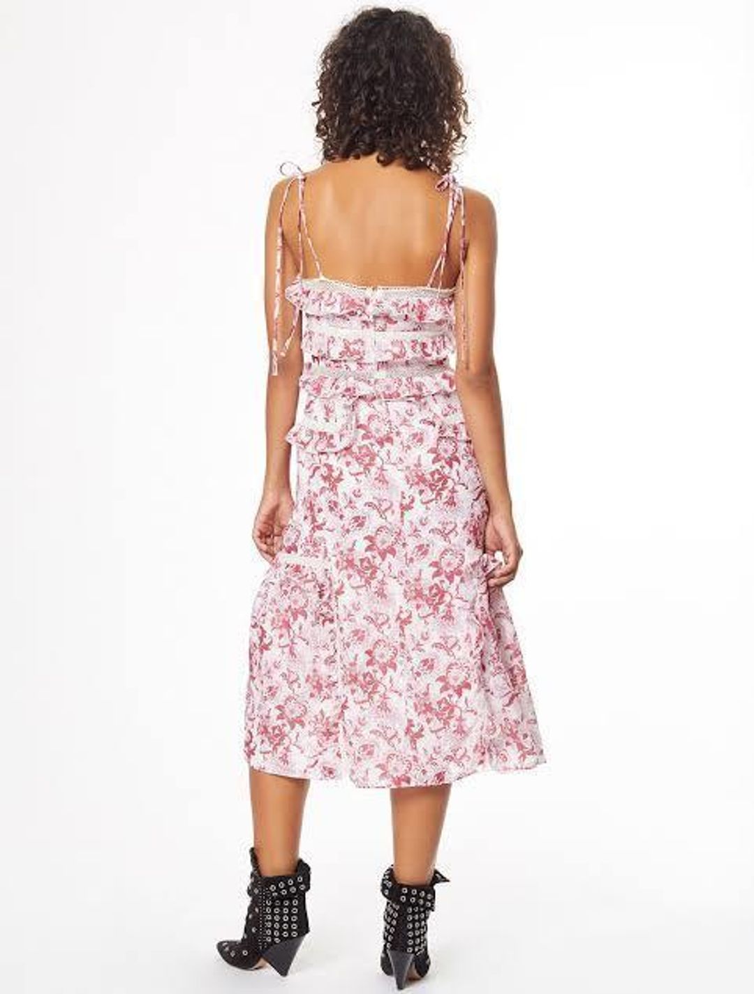 Stevie May floral Midi dress Size 12 for rent on The Volte - main image