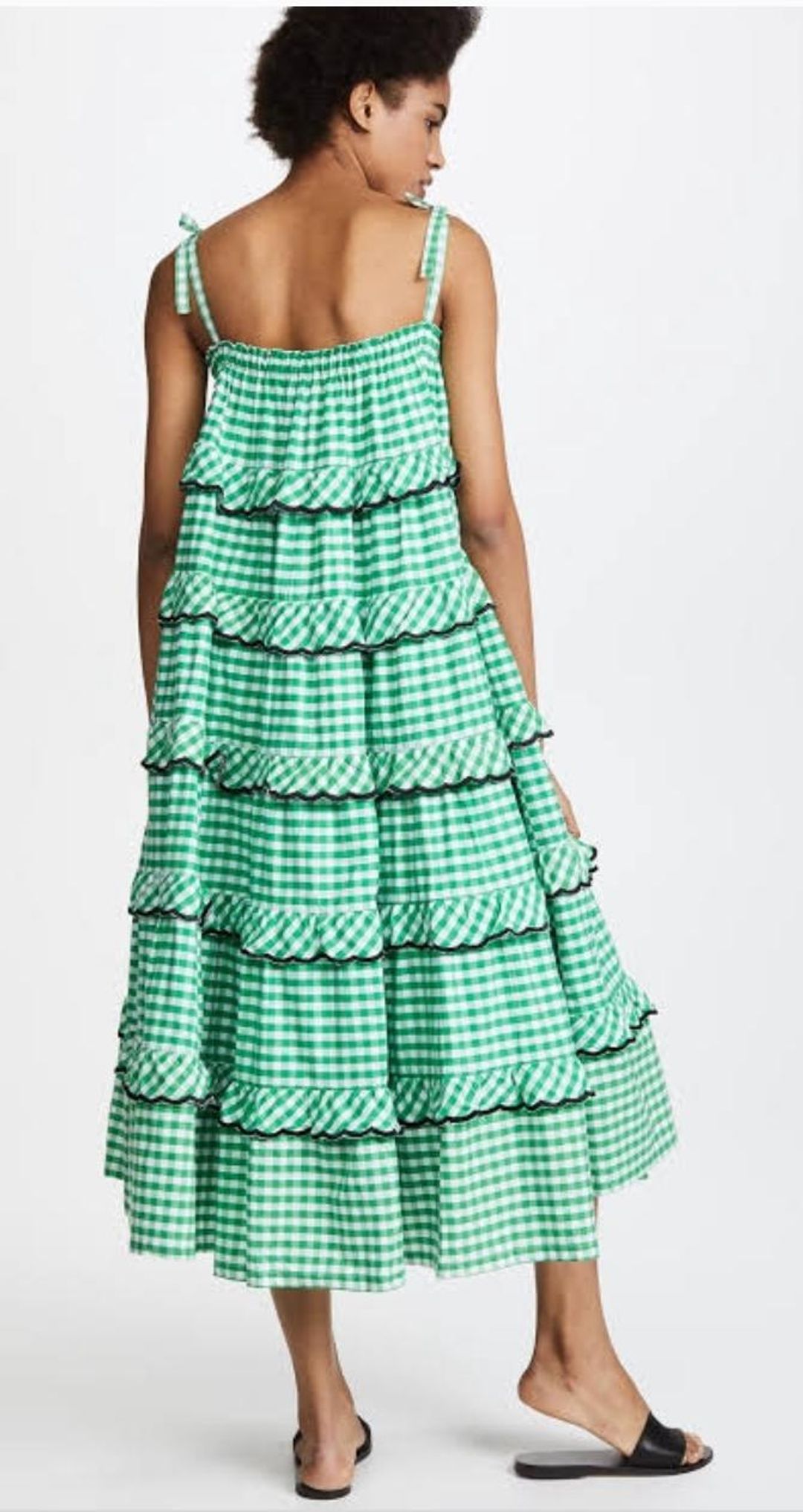 Innika Choo Frill Dress Size 10 for rent on The Volte - main image