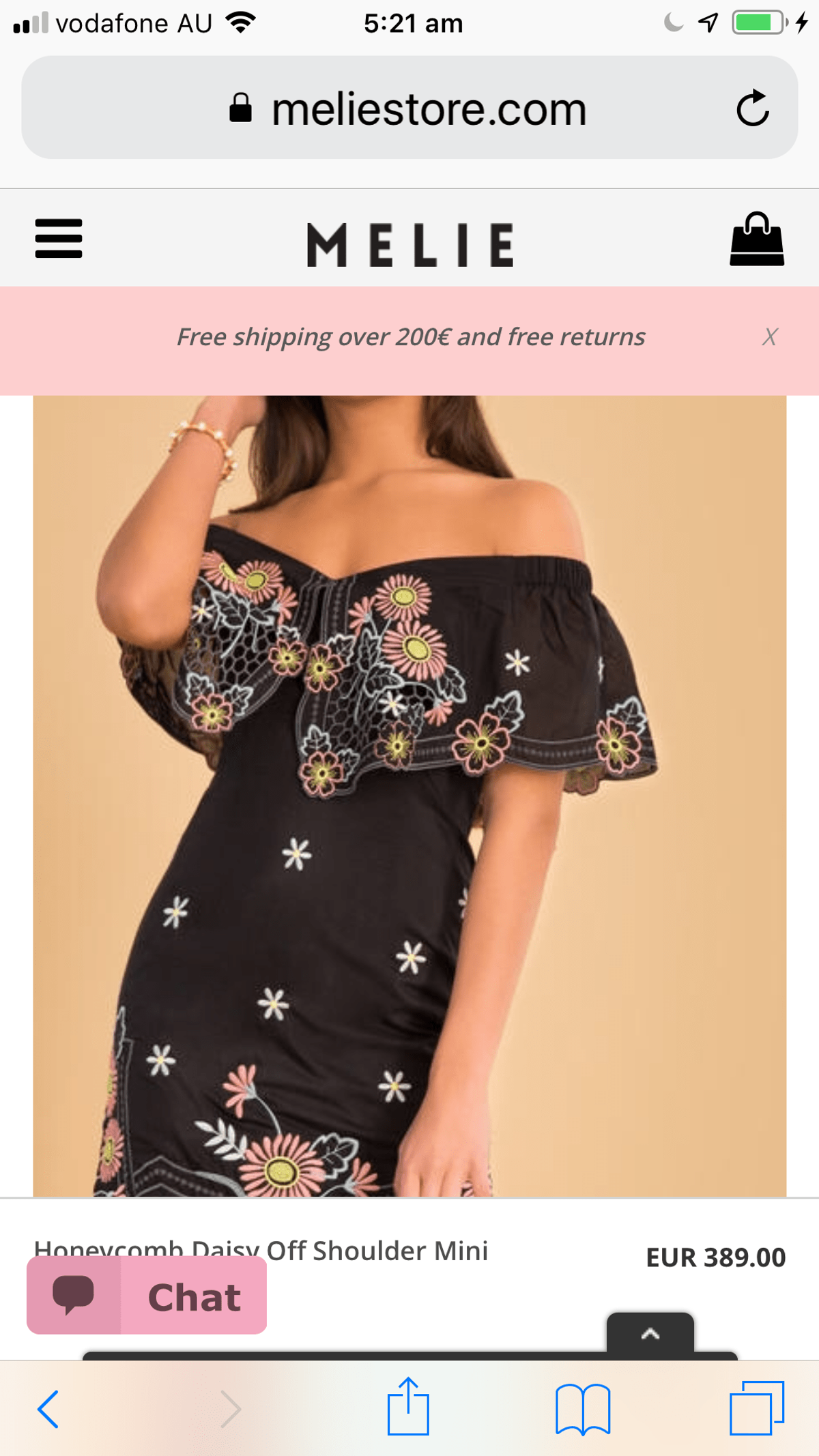 Alice McCALL Honeycomb Daisy Black Embroidered Maxi Dress Size 10 - Image 5