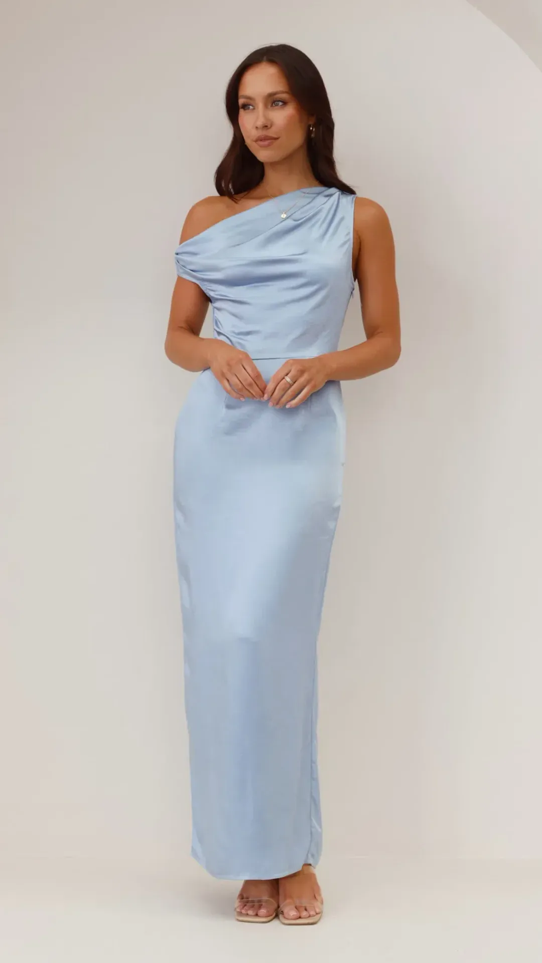 Bec & Bridge Billy J Harlowe Maxi Dress Blue Size 8 for rent on The Volte - main image