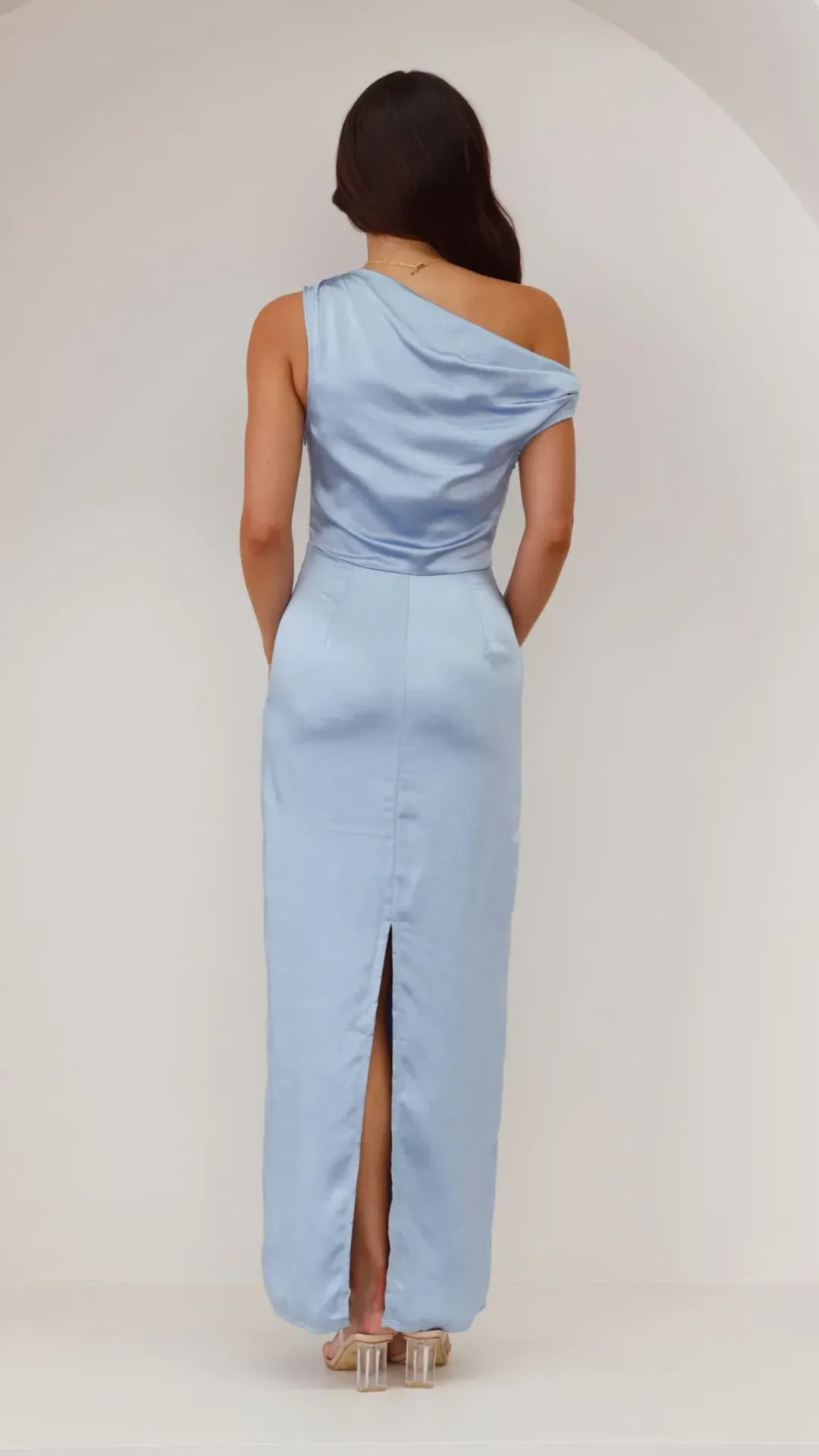 Bec & Bridge Billy J Harlowe Maxi Dress Blue Size 8 for rent on The Volte - main image