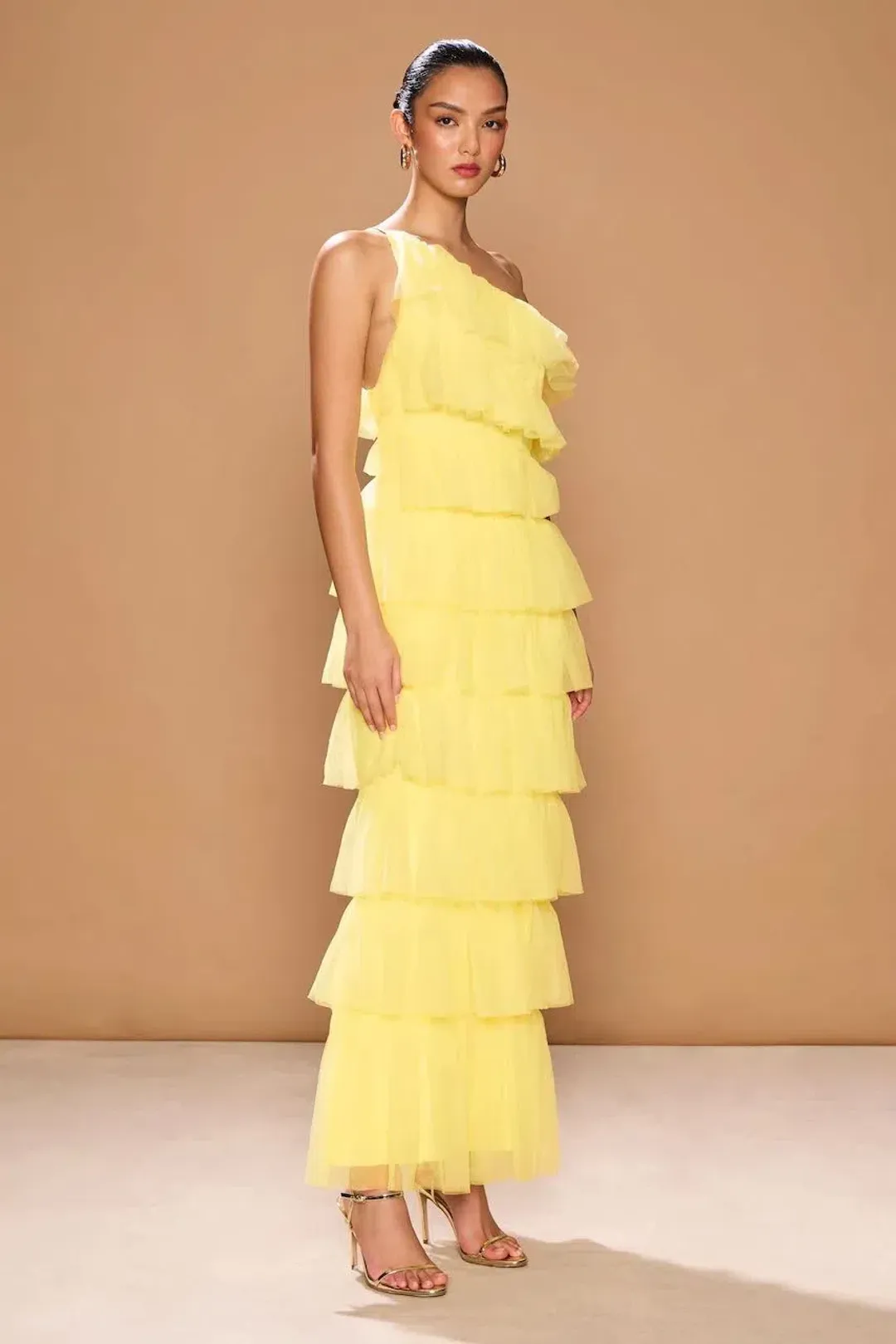 Sonya Moda Ravenna Dress Primrose Maxi Size AU 12 for rent on The Volte - main image