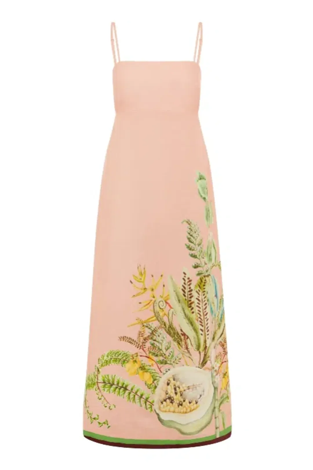 Alemais Papaya Sundress Size 10 for rent on The Volte - main image