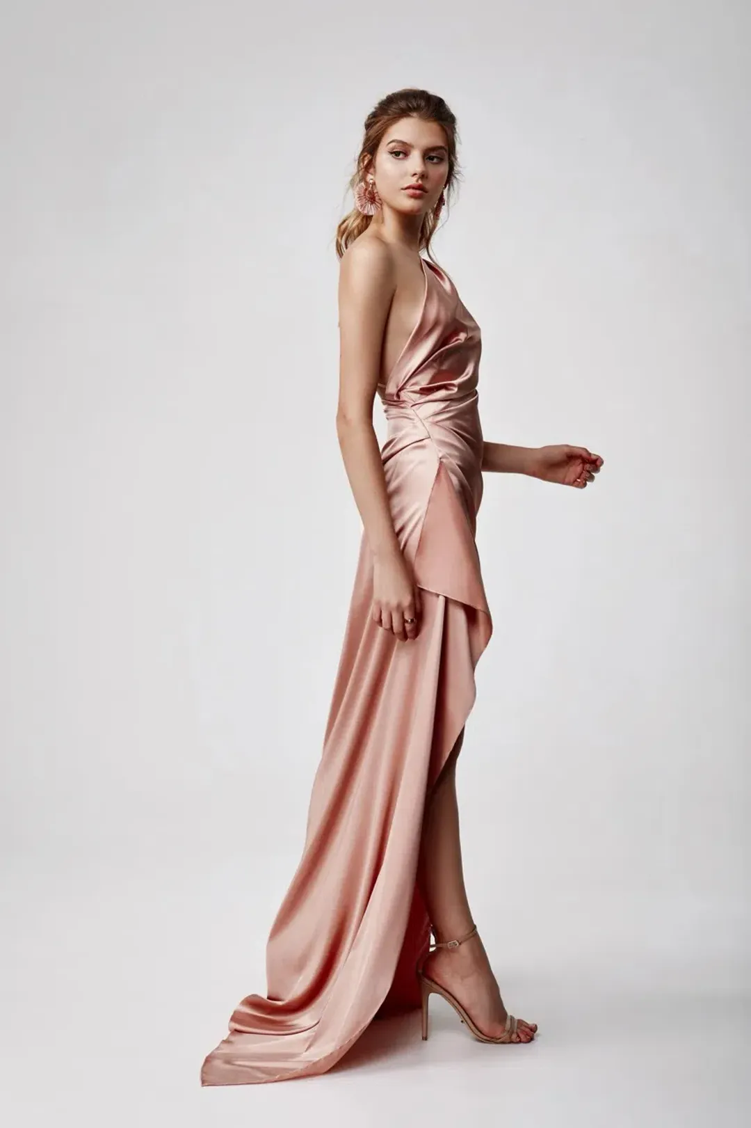 Lexi Samira Dress Pink Size 10  for rent on The Volte - main image