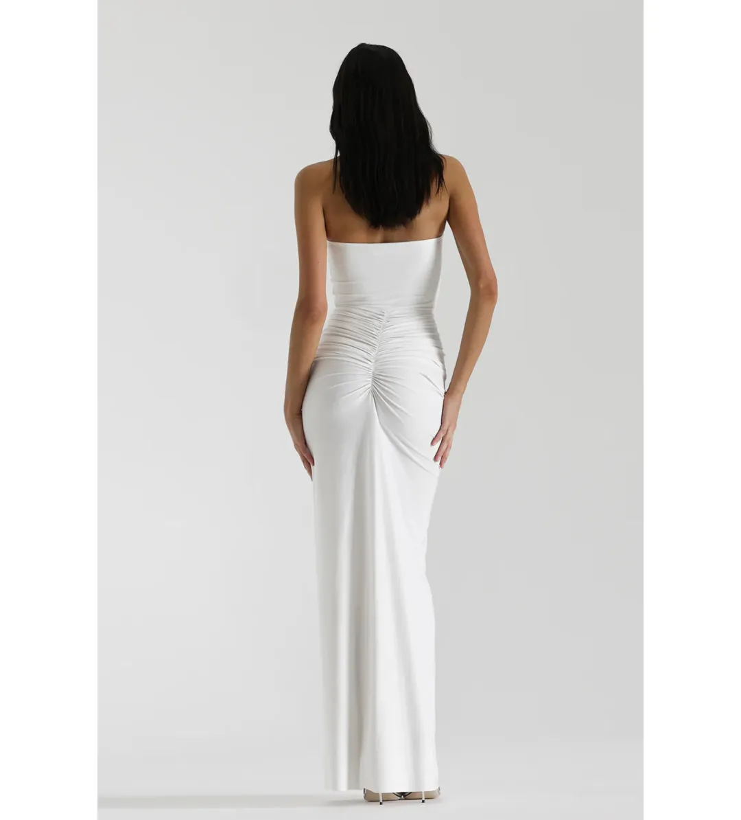 Natalie Rolt White Shontae Gown Size AU 8 for rent on The Volte - main image