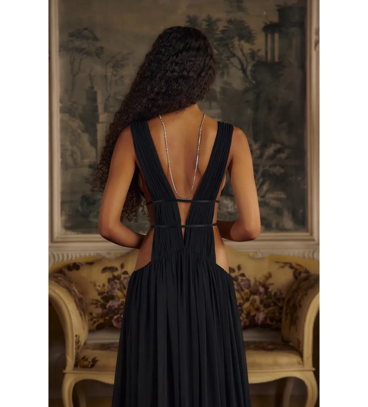 Mirror Palais Venus Gown in Black Size AU 10 - Image 4